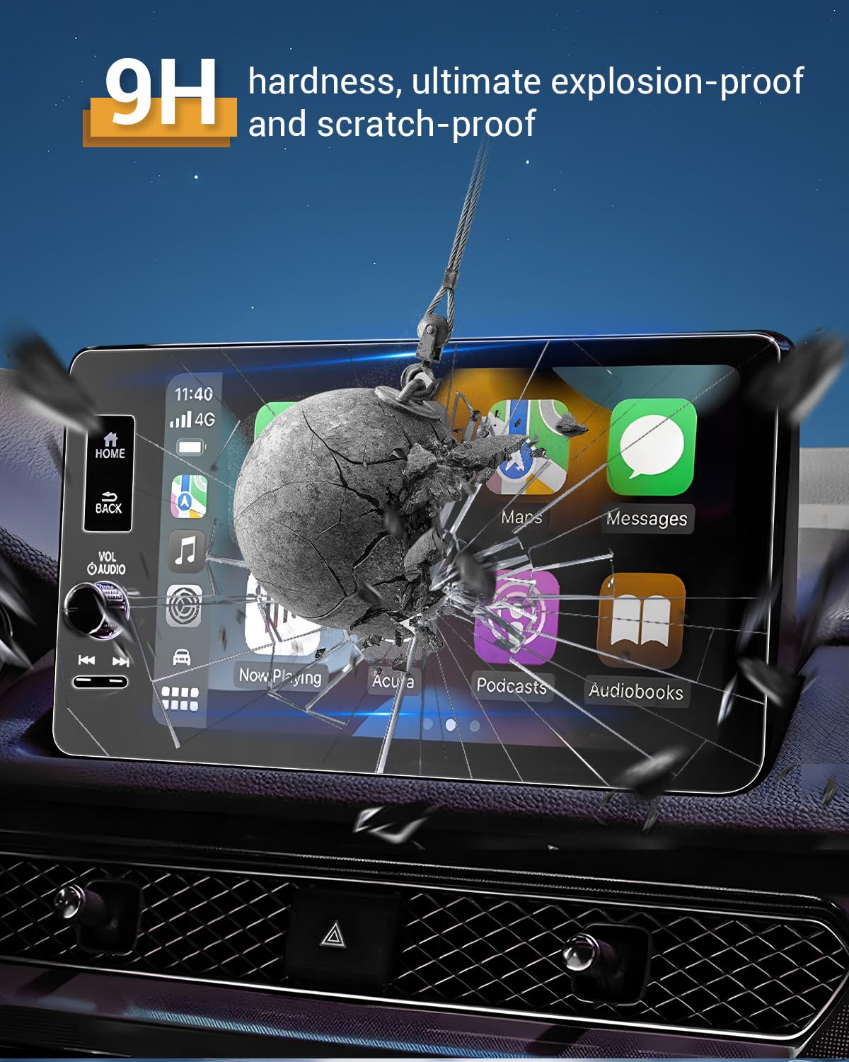 Yee Pin 2023 2024 Acura Integra Screen Protector 2023 2024 Acura Integra Accessories, 2023 2024 Integra Screen Protector 9'' For