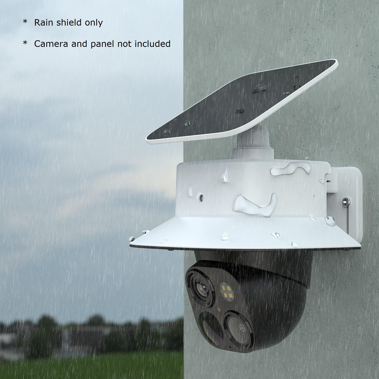 Okemeeo Rain Cover For Eufy Solocam S340, Protective S340 Sun Shade Shield