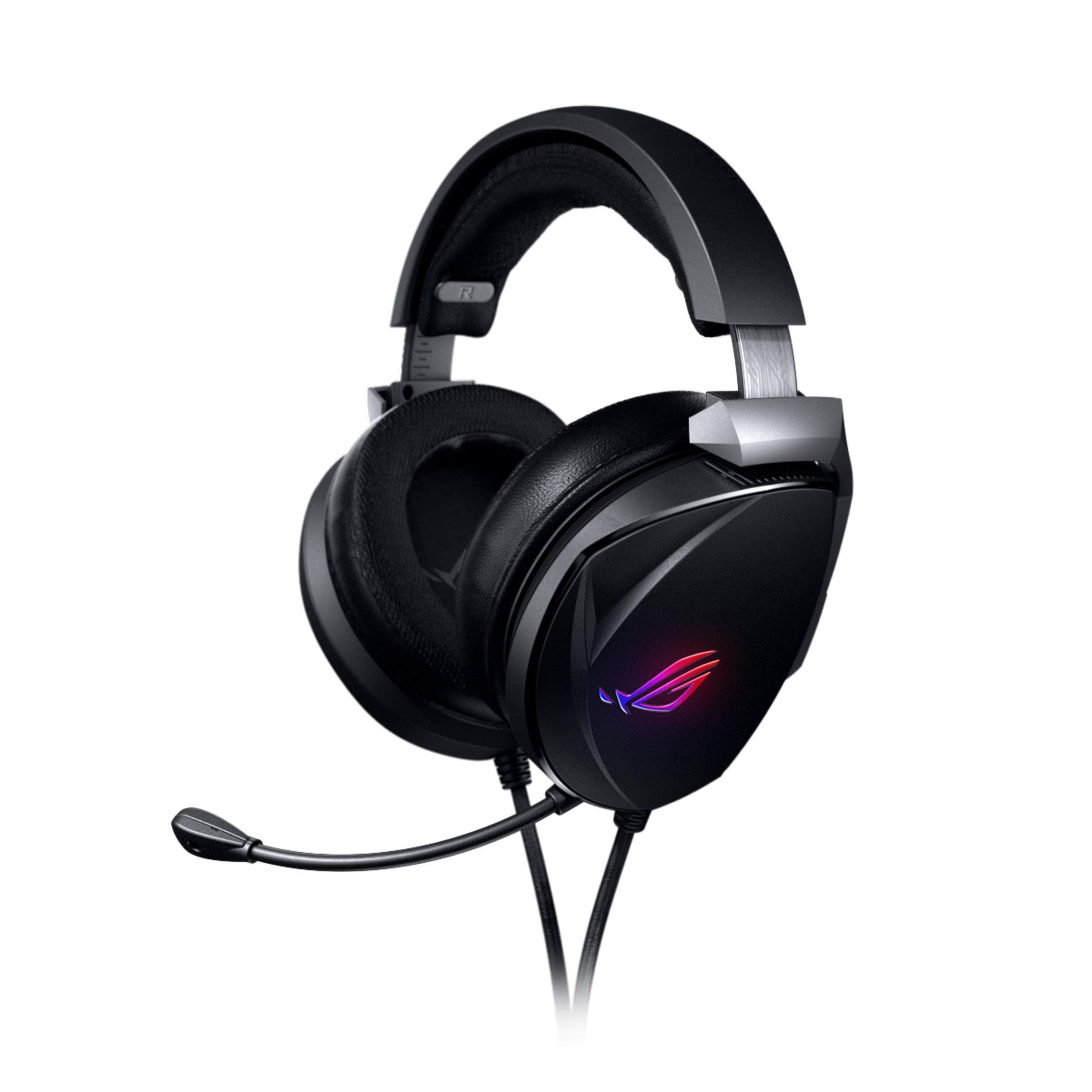 ASUS Gaming Headset ROG Theta 7.1 | Ai Noise Cancelling Headphones with Mic | ROG HomeTheatreGrade 7.1 DAC, and Aura Syn RGB L