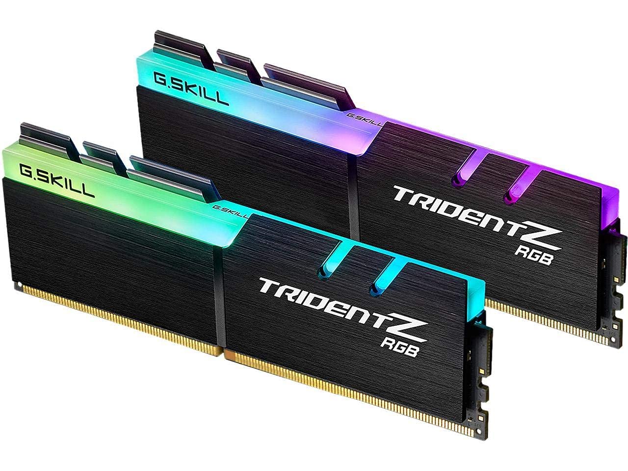 G.Skill 32Gb (2 X 16Gb) Tridentz Rgb Series Ddr4 Pc4 28800 3600 Mhz 288 Pin Desktop Memory Model F4 3600C16D 32Gtzrc