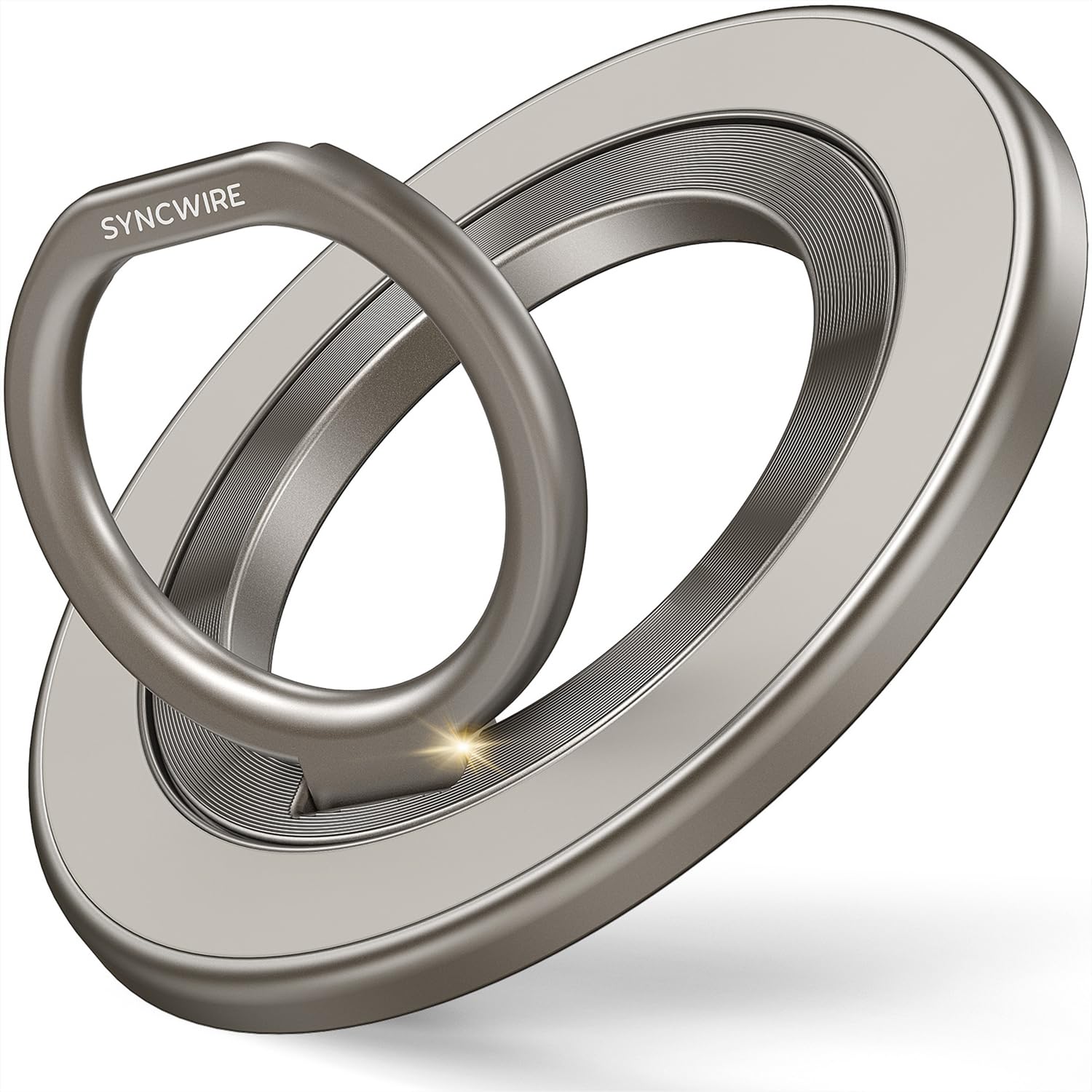 Syncwire Magnetic Phone Ring Holder For Magsafe, Magnetic Ring Holder Cell Phone Grip Stand Finger Ring Kickstand With Two Sided