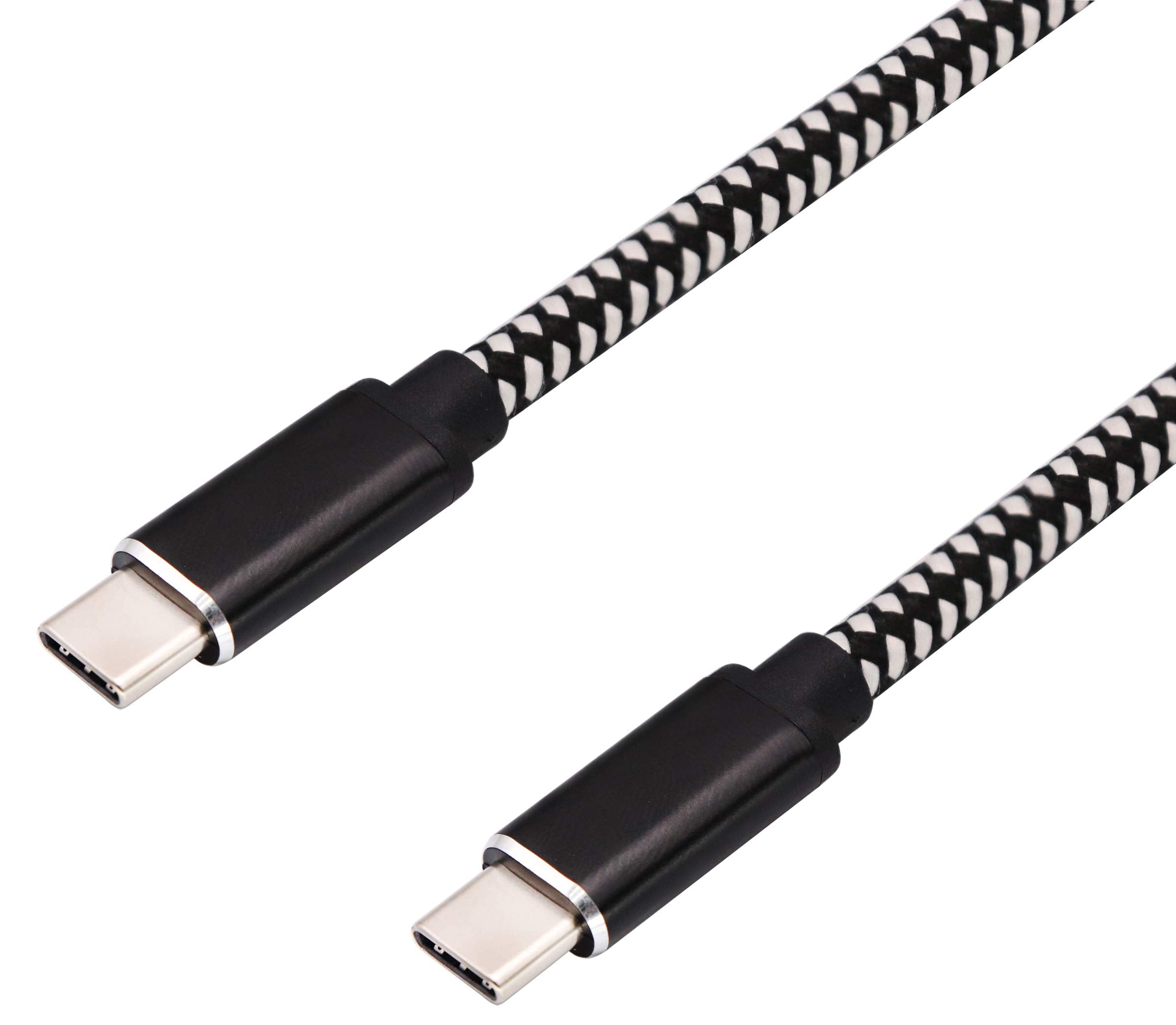 AAOTOKK 100W Type C 3.1 Cable USB-C 3.1 Male Gen 2 (10Gbps) Connector Extension Cable (20V 5A), Supports Charging, Data, Audio, 