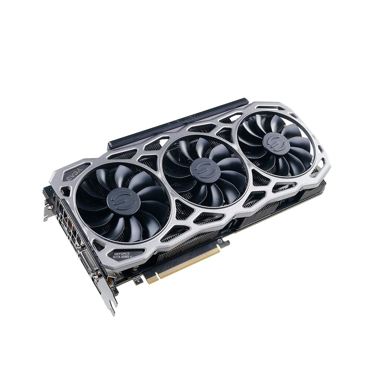 Evga Geforce Gtx 1080 Ti Ftw3 Dt Gaming 11Gb Gddr5X Icx Technology - 9 Thermal Sensors & Rgb Led G/P/M Graphic Cards (11G-P4-669