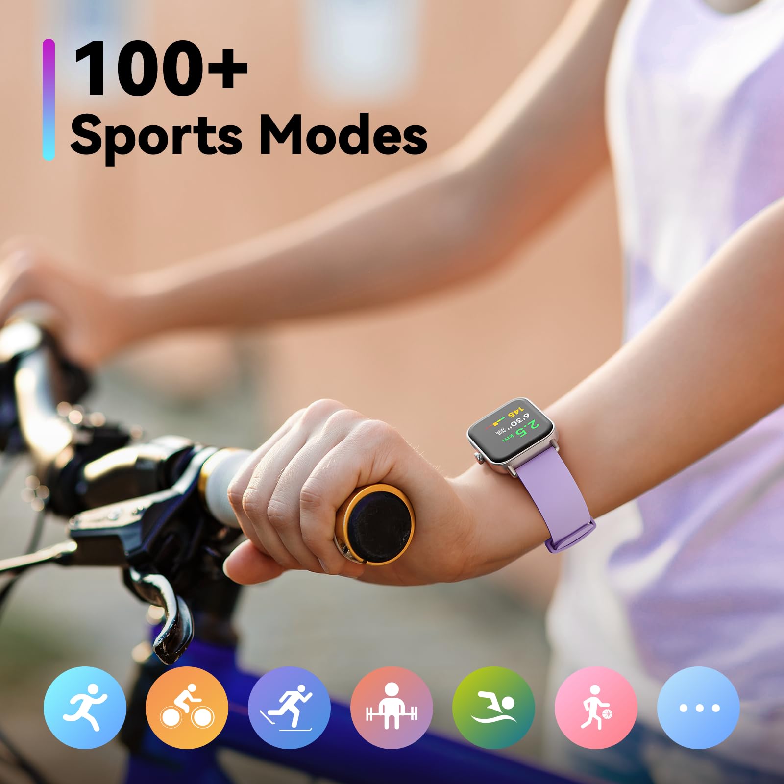 Enomir Smart Watch For Women Men Color