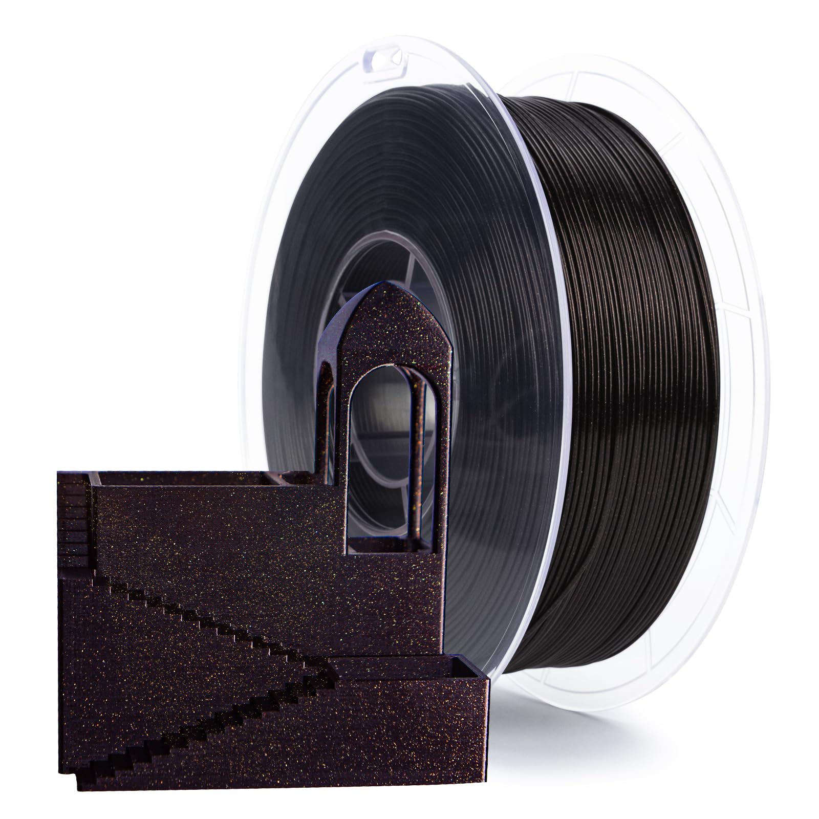 ZIRO PLA Filament 1.75mm, Super Shiny Sparkle Glitter, Firely PLA Series 3D Printer Filament, Colorful Printing Material,1kg/2.2