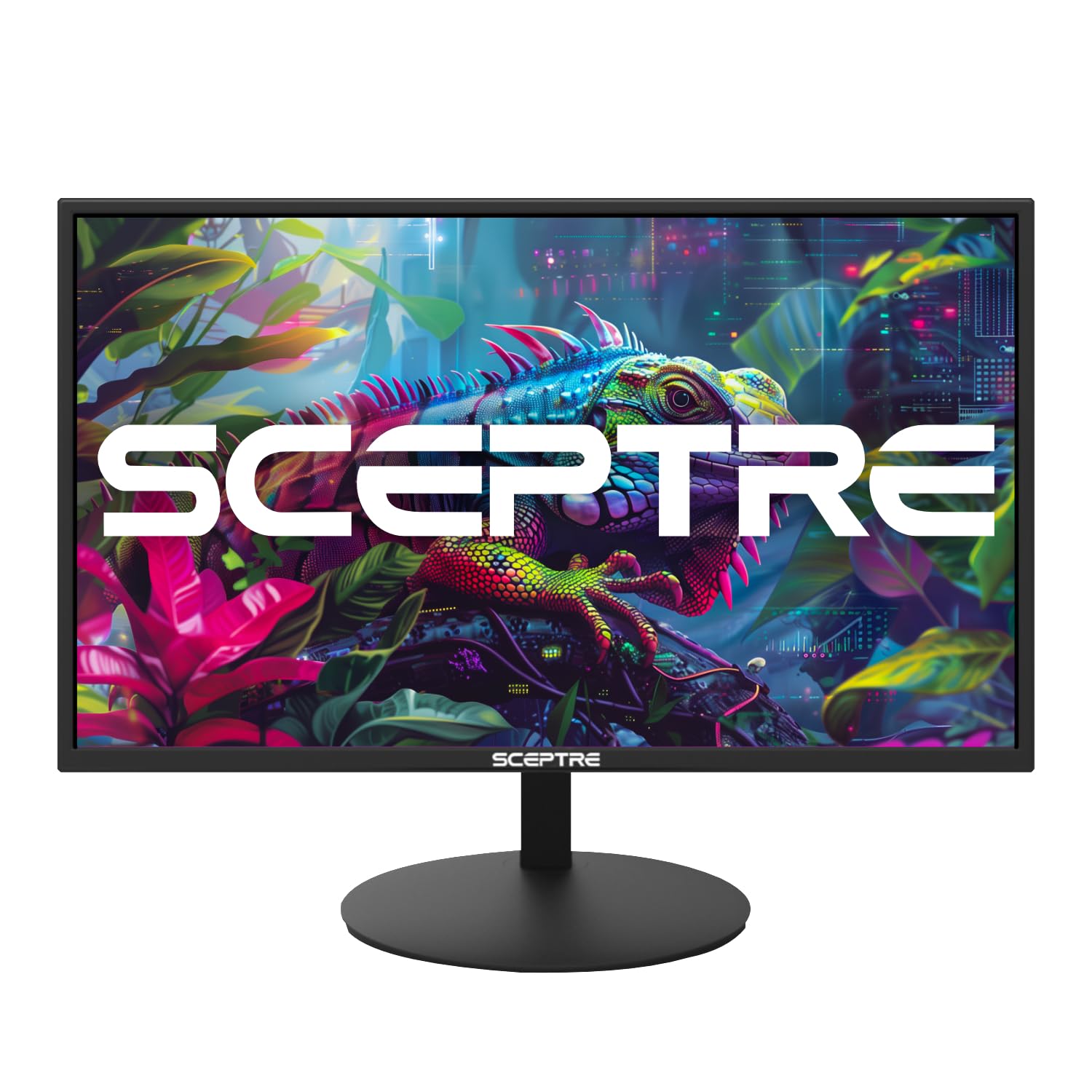 Sceptre E275W 19203R 27 Inch1080P Led Monitor 99% Srgb 2X Hdmi Vga Build In Speakers, Machine Black (E275W 19203R Series)