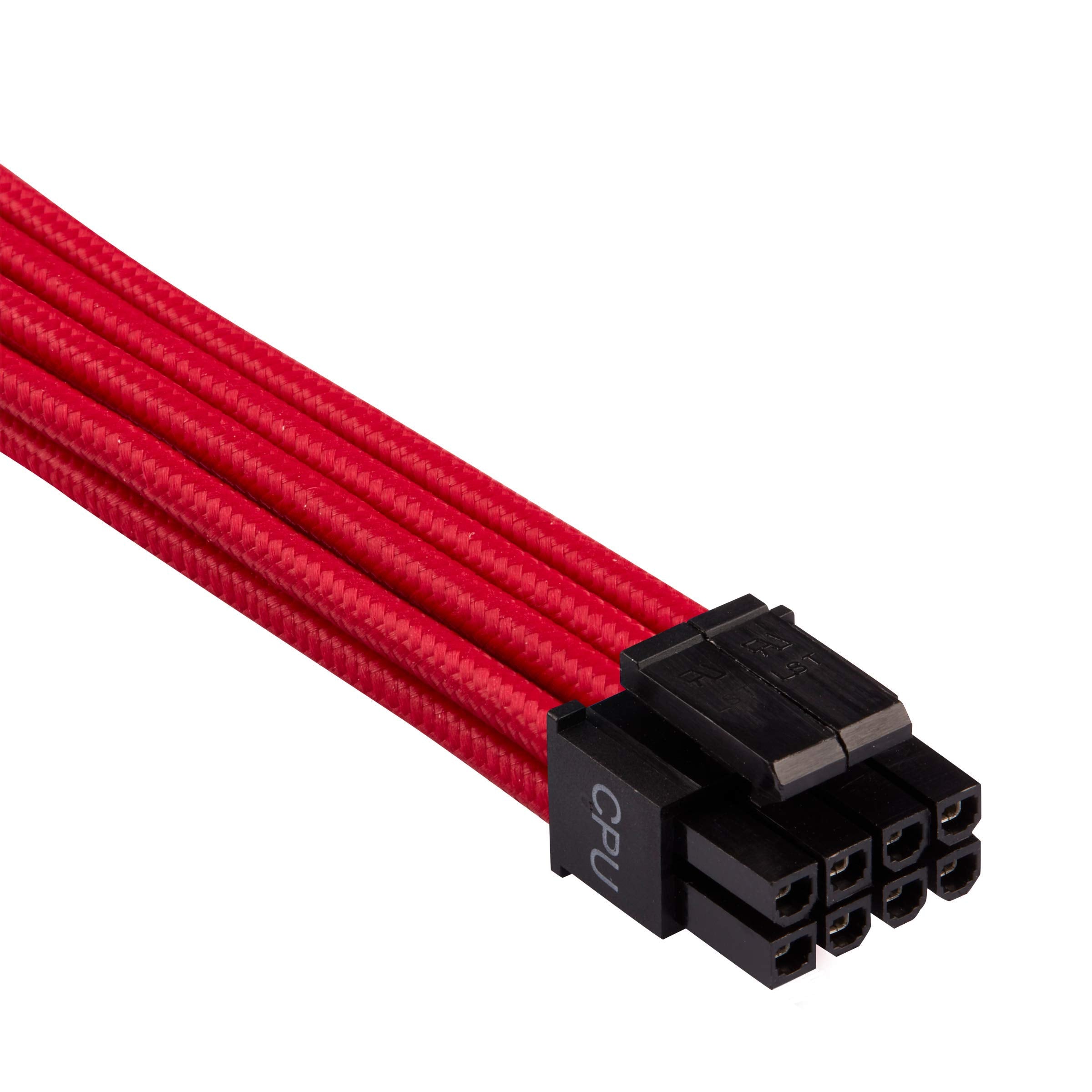 CORSAIR Premium PSU Cables Starter Kit – Red, Model CP-8920216, 2 Yr Warranty
