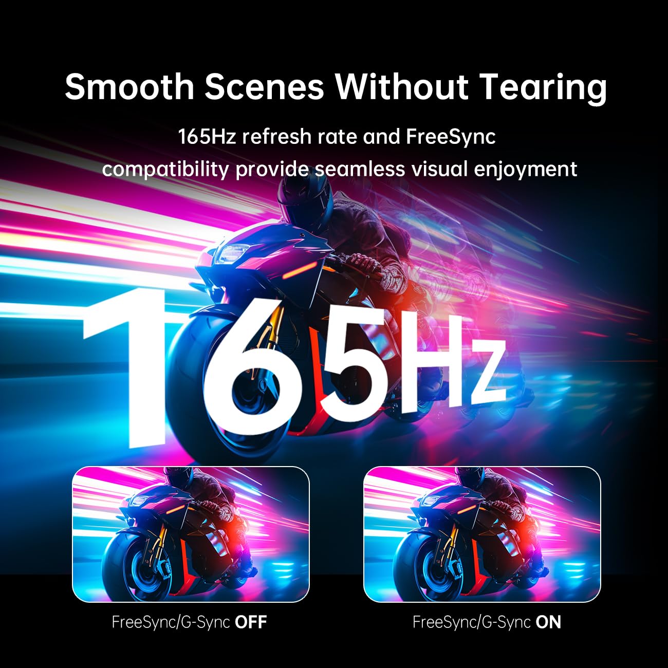 Ktc 34 Inch Ultrawide Monitor, 165Hz Wqhd 3440X1440 Curved Gaming Monitor, 1500R Pc Monitor, Hdr, Freesync & G Sync, Hdmi, Displ