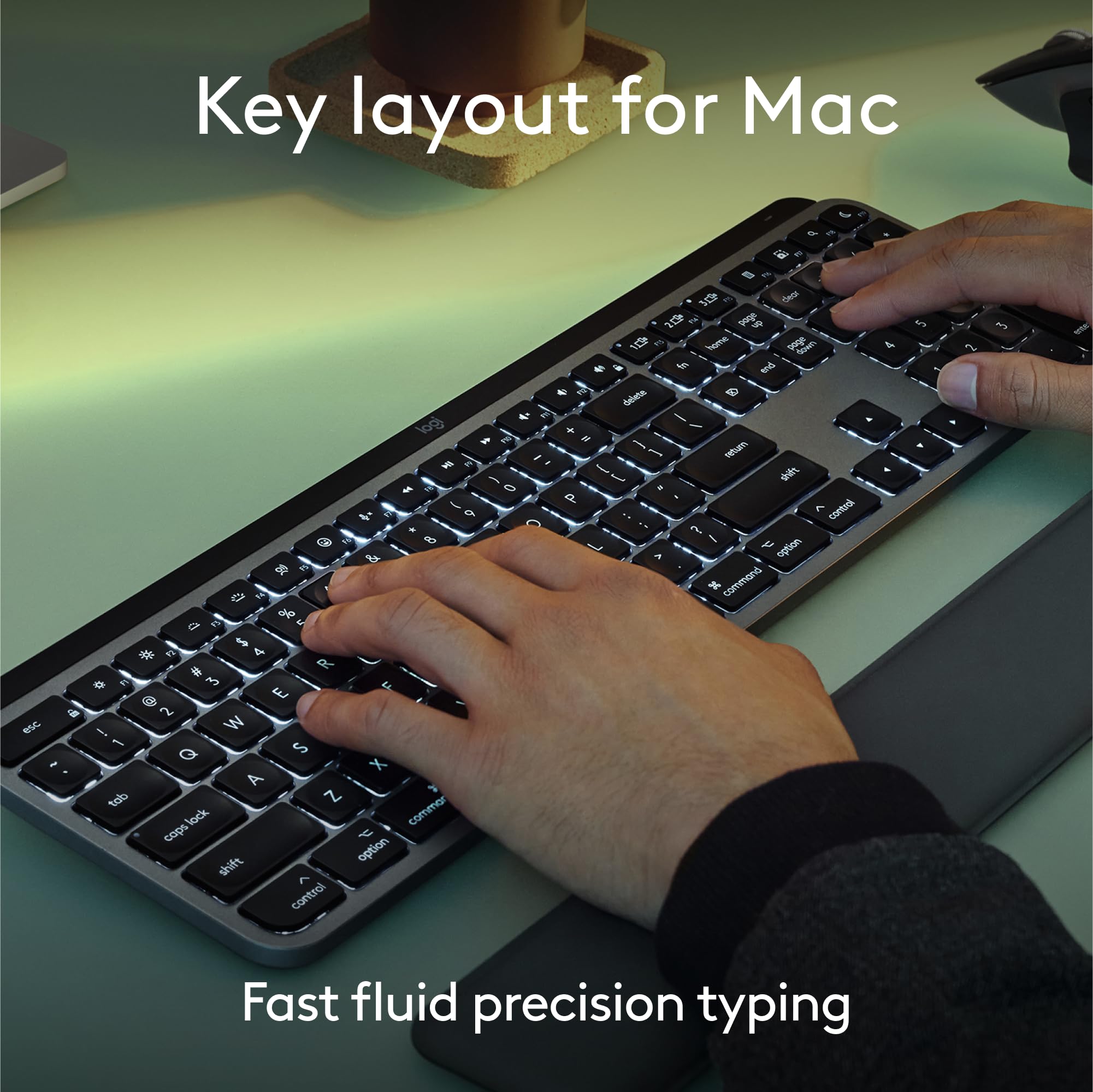 Mx Keys S For Mac   Pale Grey