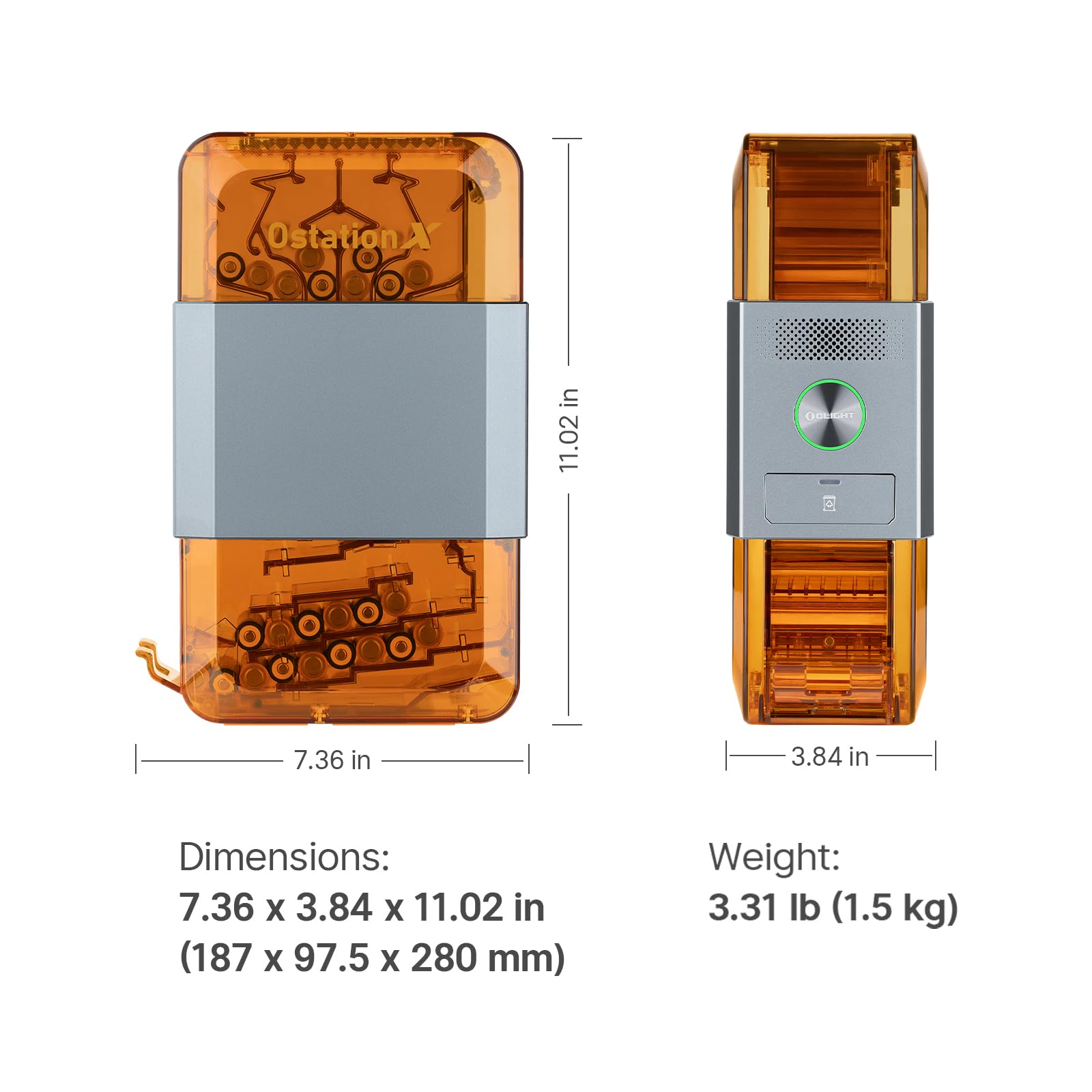 Olight Ostation X Battery Charger Exclusively For Rechargeable Aa Nimh Comes With 32 Batteries, 3 In 1 Design, Charging&Testing&