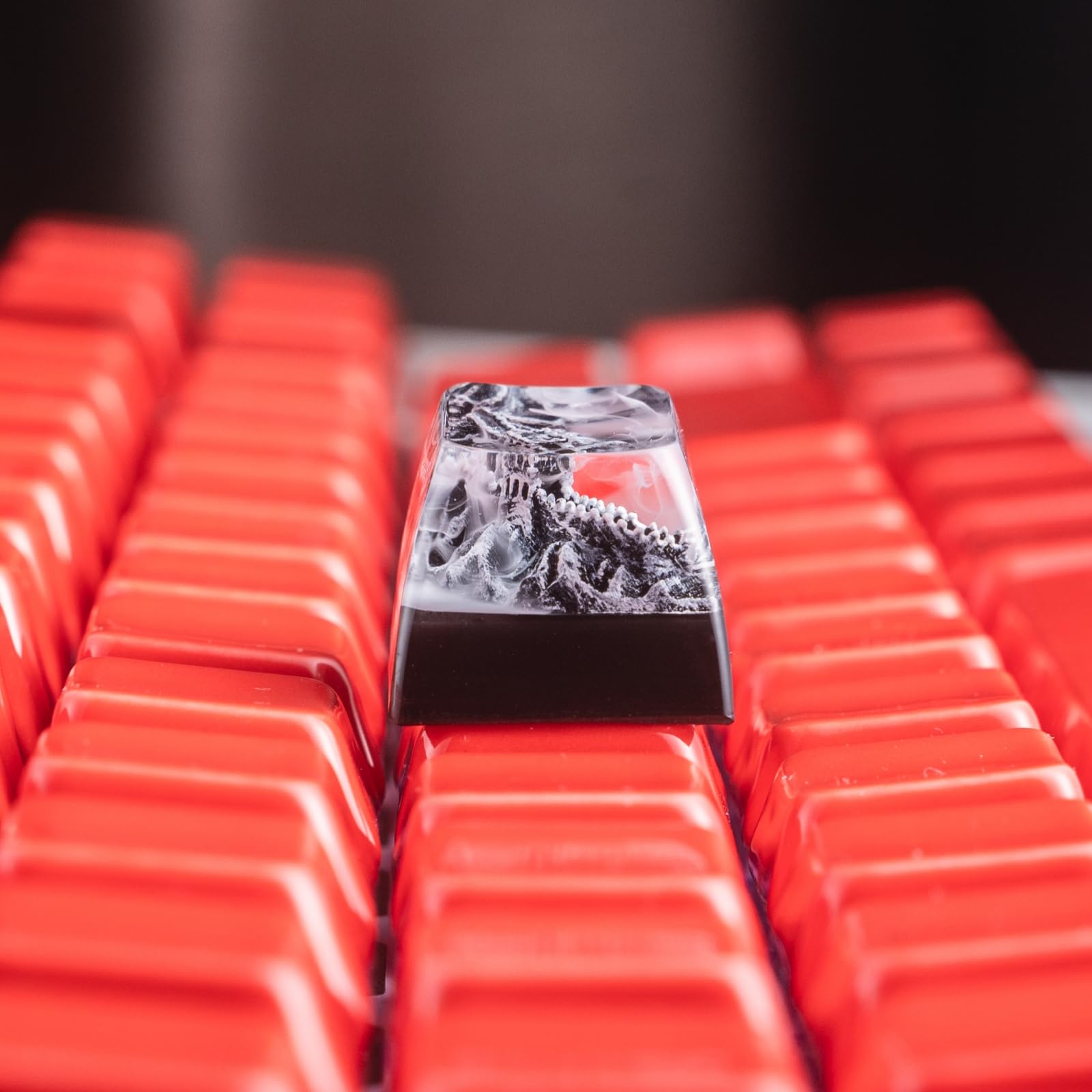 Redqin Artisan Keycaps The Great Wall Artisan Keycap Handmade Keycap Artisan Escape Keycap Resin Keycap For Mechanical Keyboard