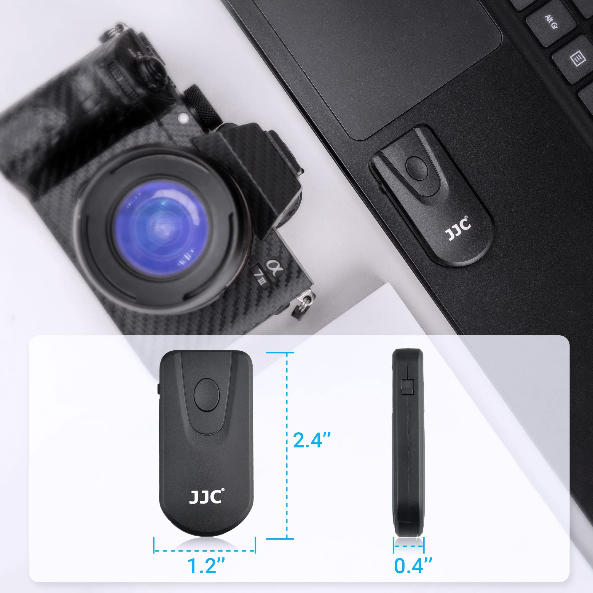 JJC Wireless Infrared Shutter Release Remote Control for Sony A6600 ...