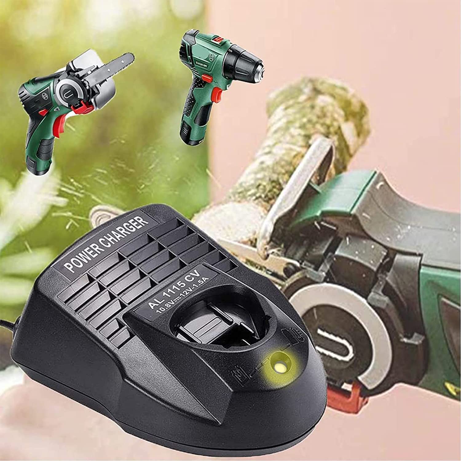 Powilling Bc330 12 Volt Replacement Battery Charger For Bosch12 Volt Lithium Ion Batteries