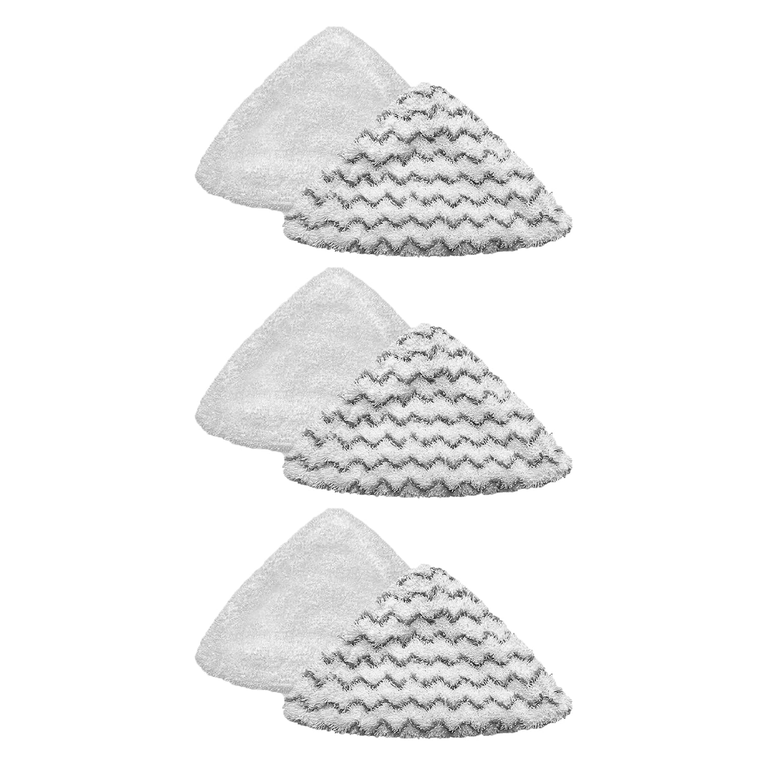 6 Pack Replacement Steam Mop Pads, Compatible With Bissel Bissell Poweredge And Powerforce Lift Off Steam Mop 2078, 2165, 20781