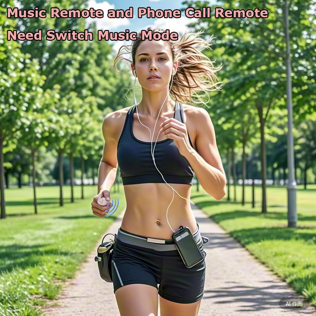 Stdforu Tiktok Scrolling Ring, Bluetooth Camera Remote Control, Scrolling Ring For Iphone,Tik Tok, Ipad, Android (Baby Pink)