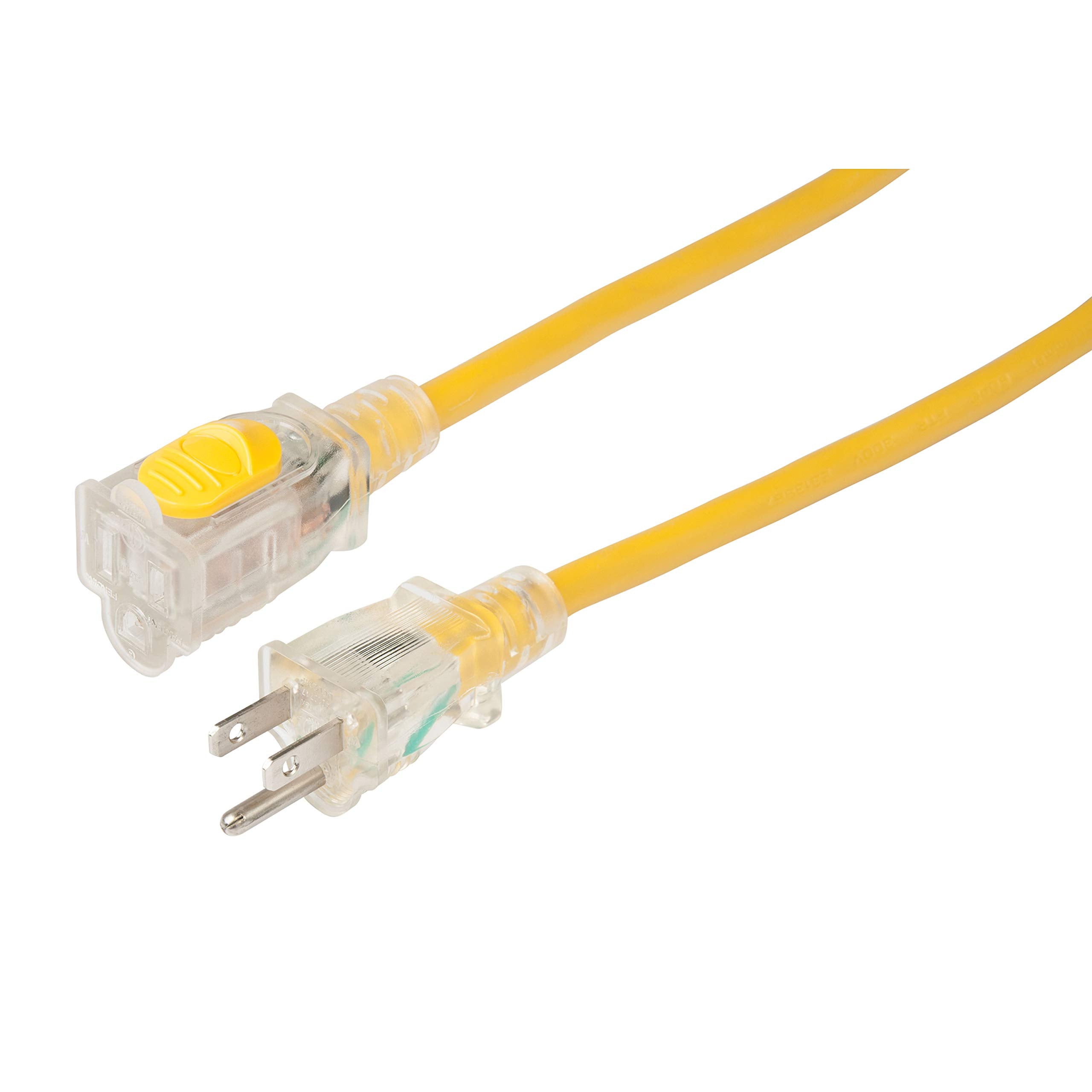 Marinco Park Power 151225Rv Heavy Duty 15A 12/3 Extension Cord   25'