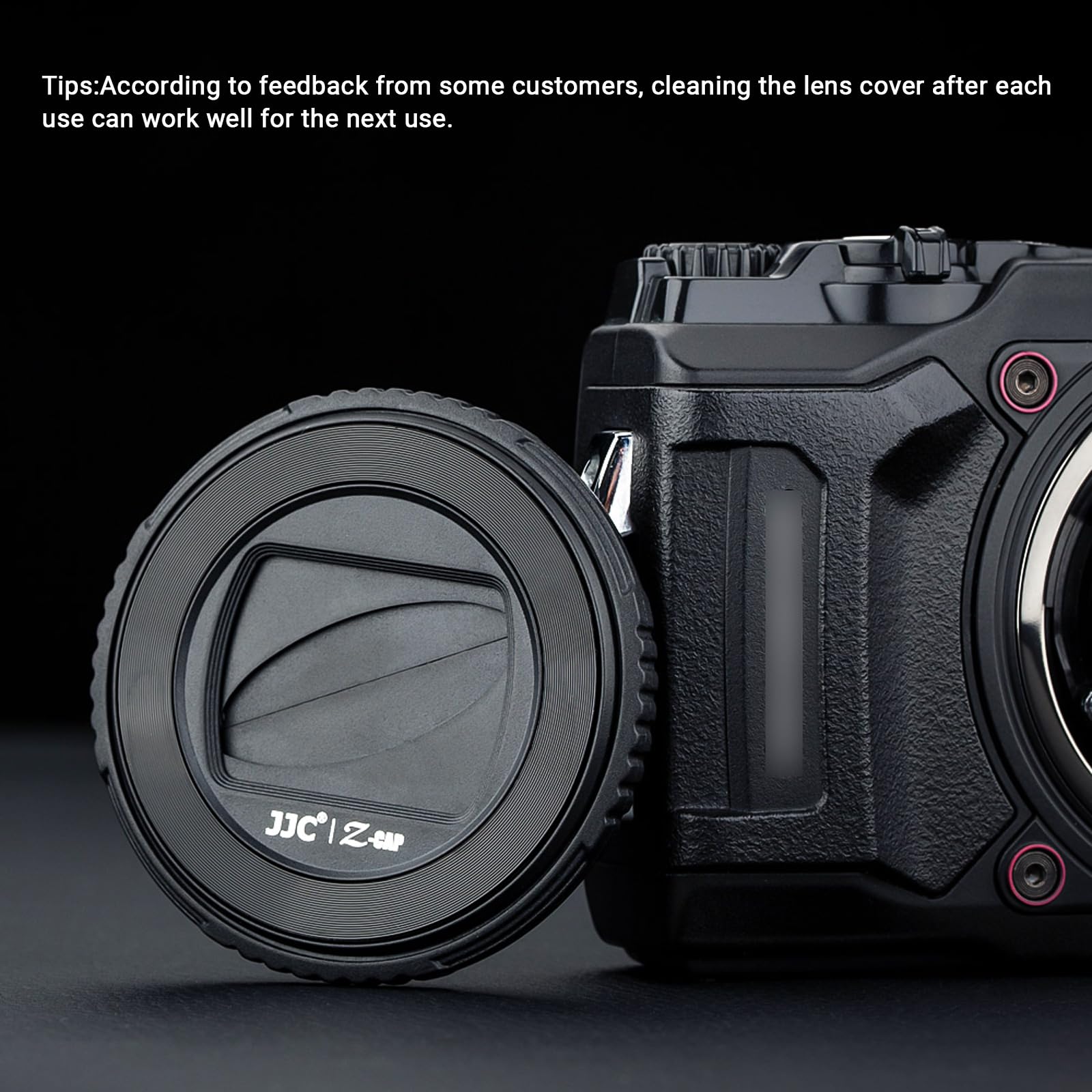 Lens Protector Cover For Olympus Tg 7 Tg 6 Tg 5 Tg 4 Tg 3 Tg 2 And Tg 1 Camera, Rotating Lens Cap, Replaces Olympus Lb T01 Lens