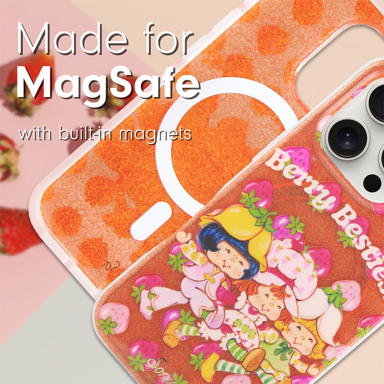 Sonix X Strawberry Shortcake Case For Iphone 16 Pro Max | Compatible With Magsafe | 10Ft Drop Tested | Strawberry Shortcake Berr