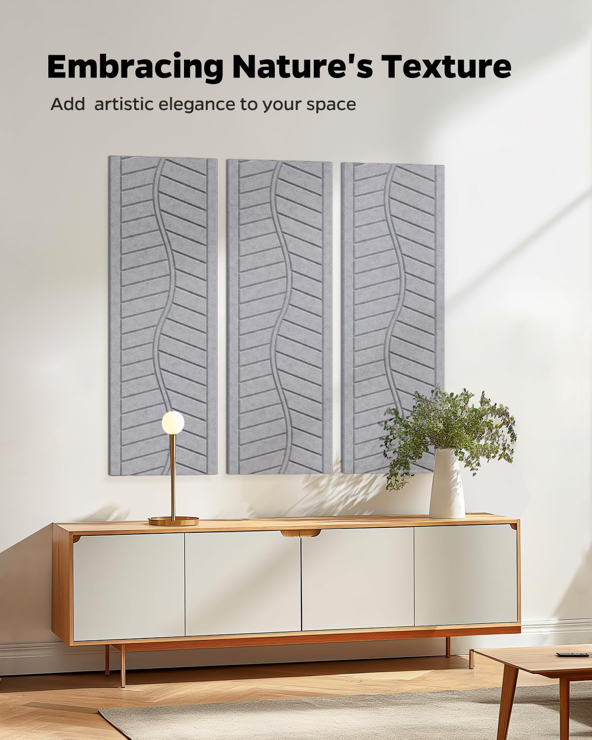 Topnaca Sound Proof Panels For Walls, 6 Pack Self Adhesive Soundproof Wall Panels, 17  12  0.4 High Density Sound Proofing Panel