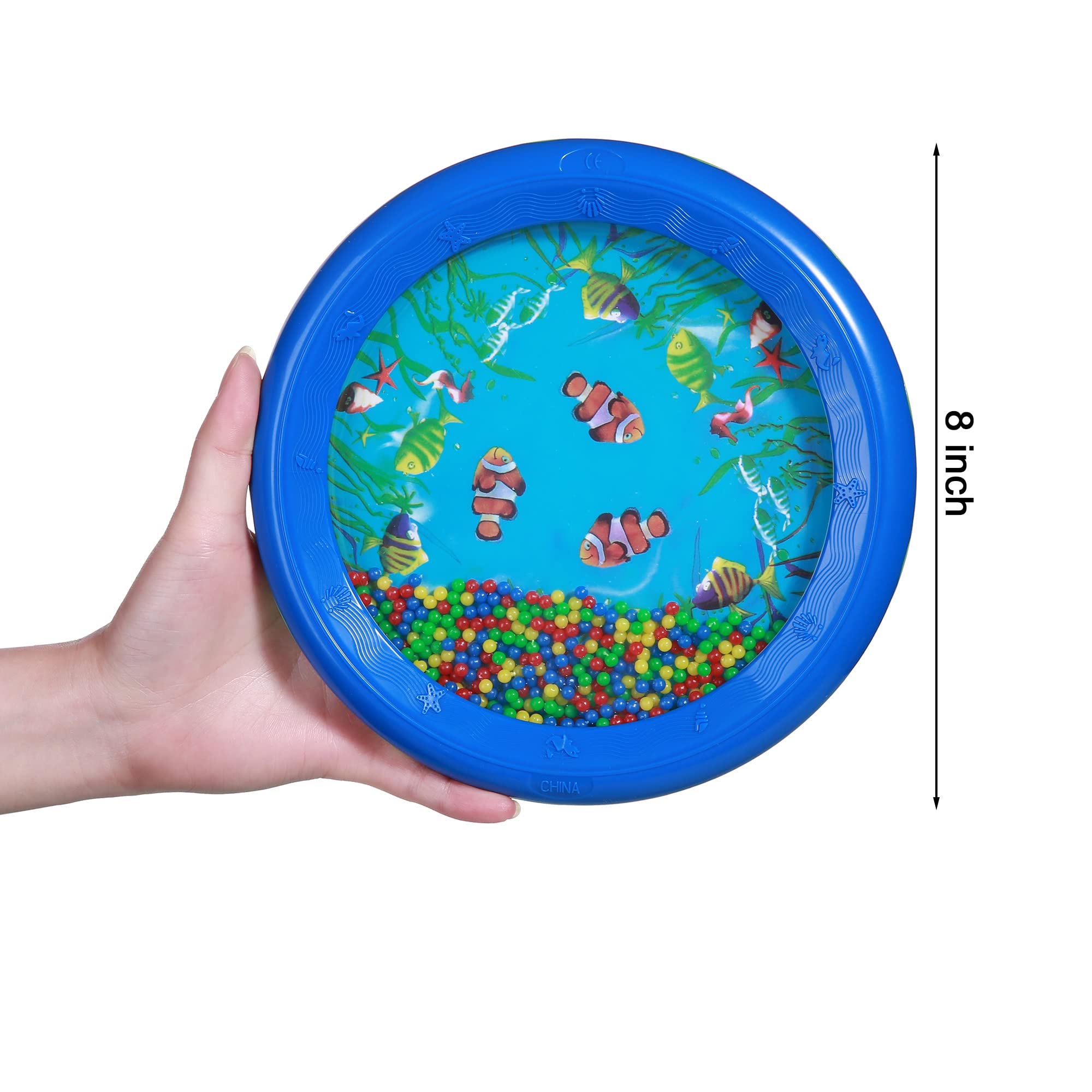 Ocean Drums Wave Bead Drums Sea Sound Drums Musical Instruments For Kid Child Baby