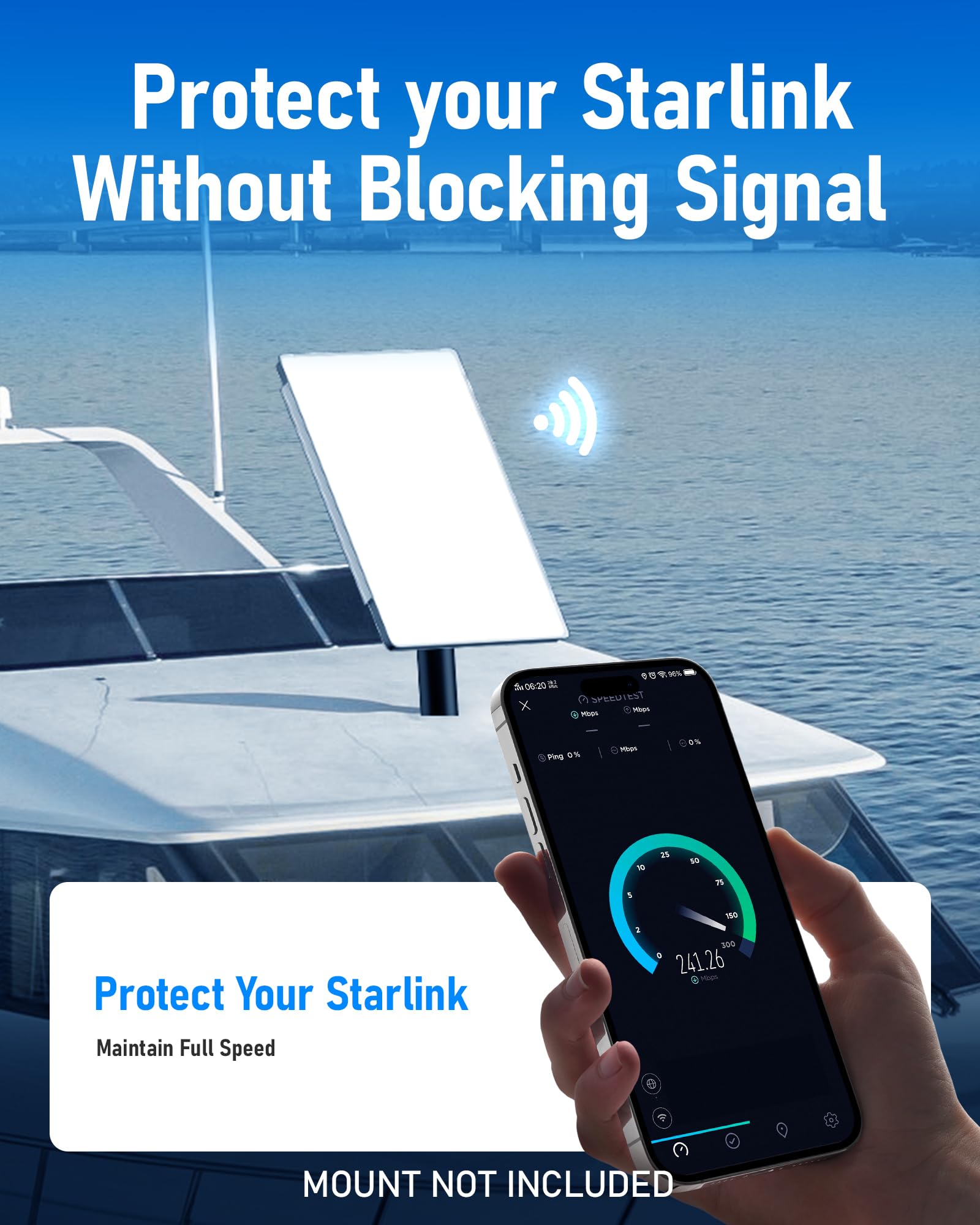 Tokismet Starlink Gen 3 Pc Protective Case Cover,Hard Shell Satellite Dish Accessories Protector For Starlink Gen3, Waterproof,