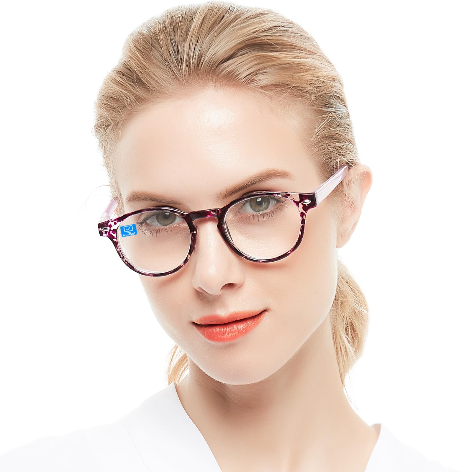 OCCI CHIARI Blue Light Reading glasses Women Computer Readers for Petite Face