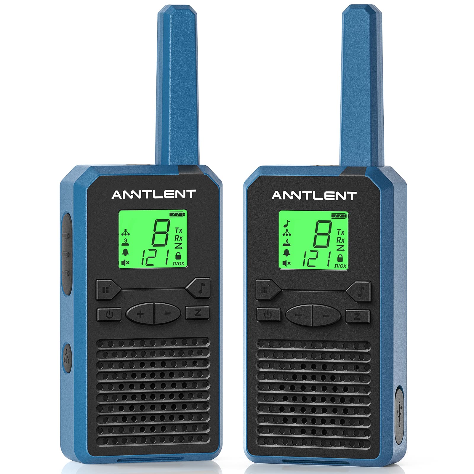 Walkie Talkies Long Range For Adults And Kids | Rechargeable Waterproof Two Way Radios With 1500Mah Large Capacity Battery And E