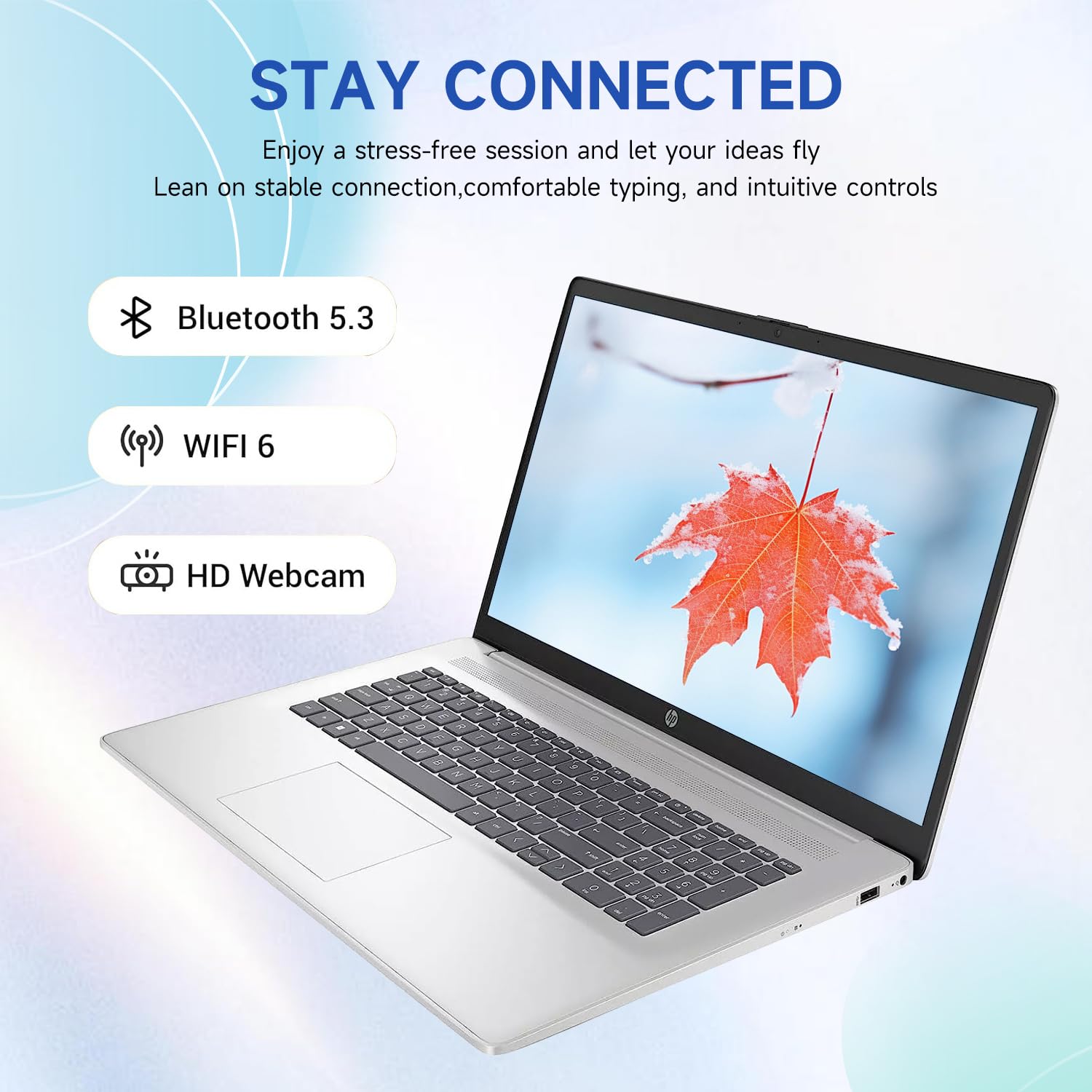 Hp 17.3'' Touchscreen Laptop, 8-Cores Intel Core I3-N305, 32Gb Ram, 128Gb Emmc + 2Tb Ssd, Numeric Keypad, Webcam, Hdmi, Wi-Fi 6,