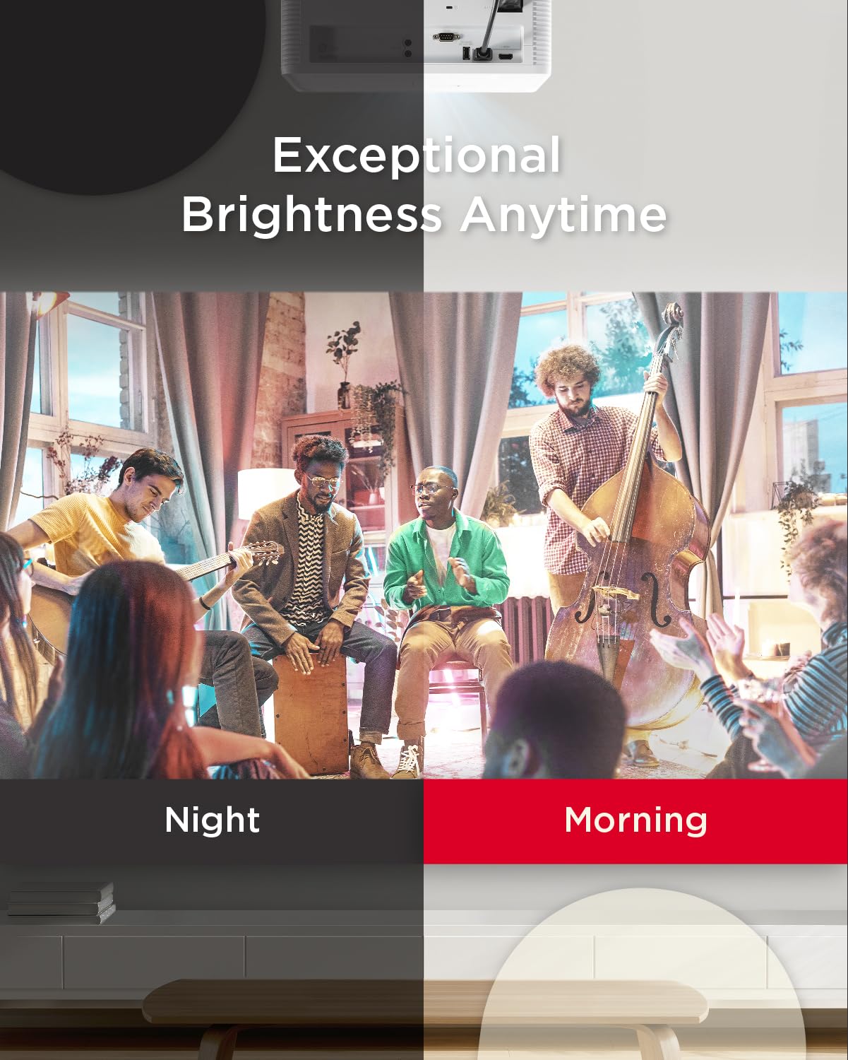 Viewsonic Pa503Hd 4000 Lumens High Brightness Projector With 1.1X Optical Zoom, Usb, And Hdmi Inputs For Home And Office