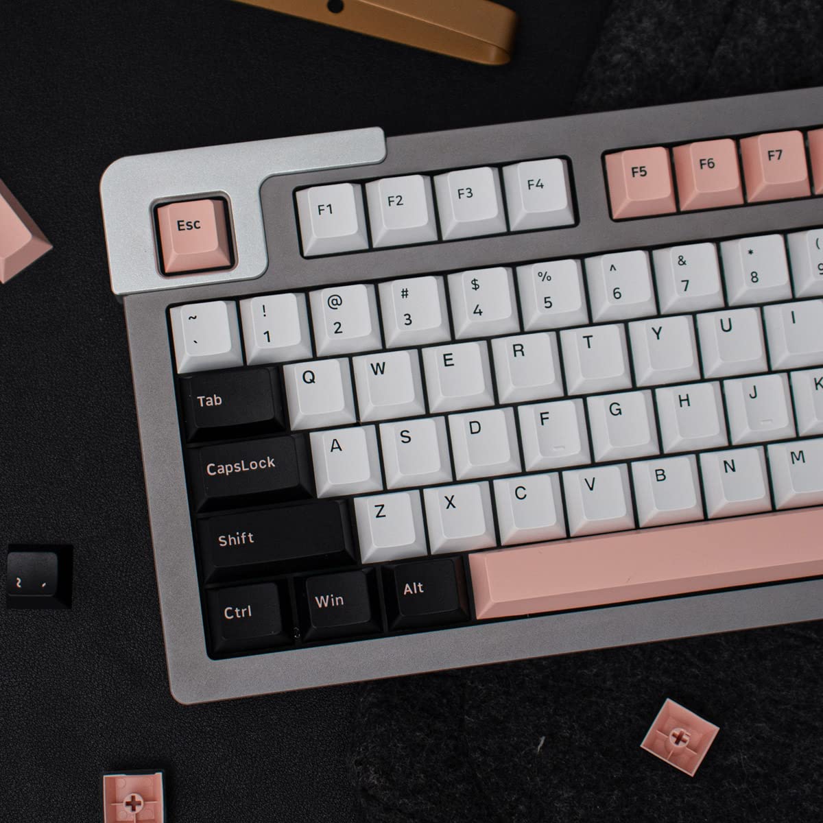 Olivia Keycaps 172 Keys Cherry Profile Doubleshto Keycap Set Fit For Alice Keyboard 61/64/87/104/108 Cherry Mx Switches Iso Ansi
