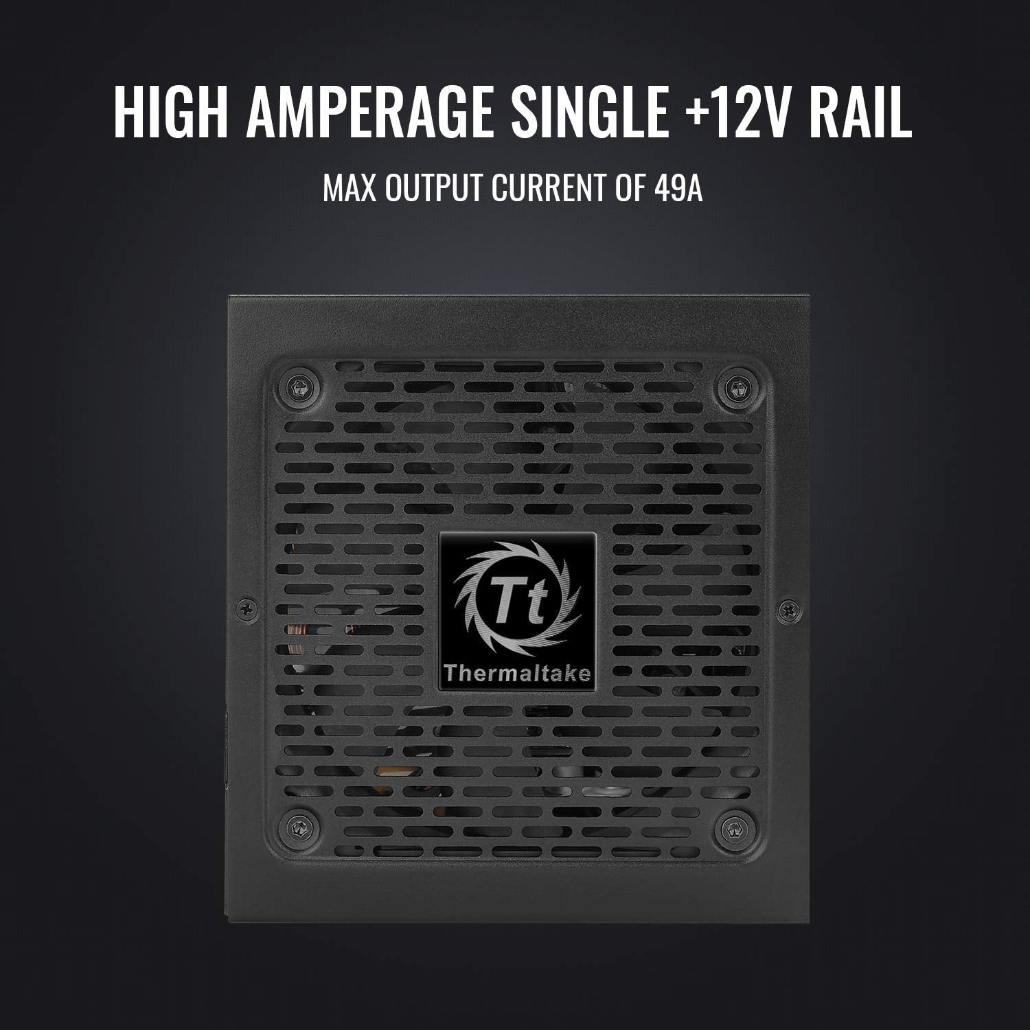 Thermaltake Toughpower Gx2 80+ Gold 600W Slicrossfire Ready Continuous Power Atx 12V V2.4Eps V2.92 Non Modular Power Supply 5 Ye