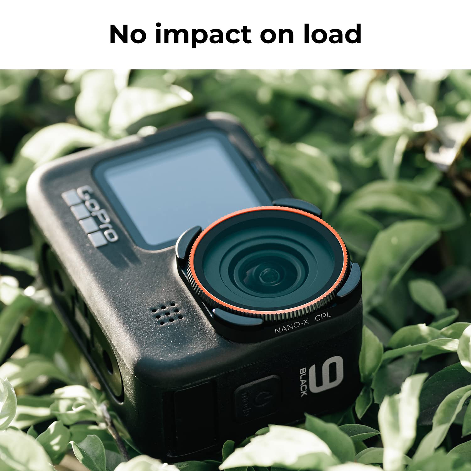 K&F Concept 4 Pack Lens Filter Nd8 Nd16 Nd32 Cpl Compatible For Gopro Hero12 /Hero11 /Hero10 /Hero 9 Black, Neutral Density & Po