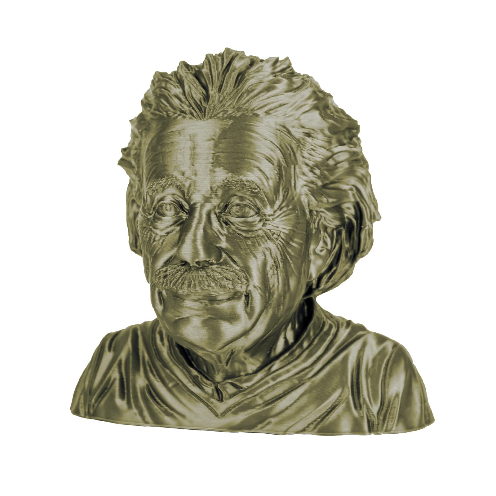 Ziro Pla Metal Filament 1.75Mm,3D Printer Filament Pla Pro Metal Bronze 1.75 1Kg(2.2Lbs), Dimensional Accuracy +/  0.03Mm,Bronze