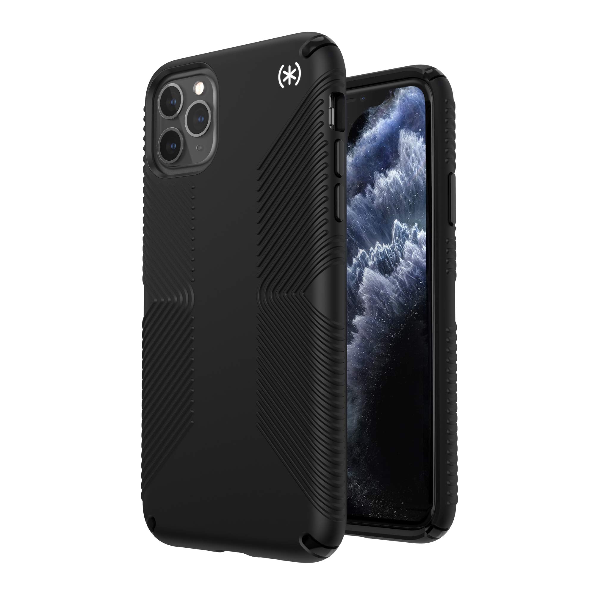 Speck Products Presidio2 Grip Case, Compatible With Iphone 11 Pro Max, Black/Black/Black/White