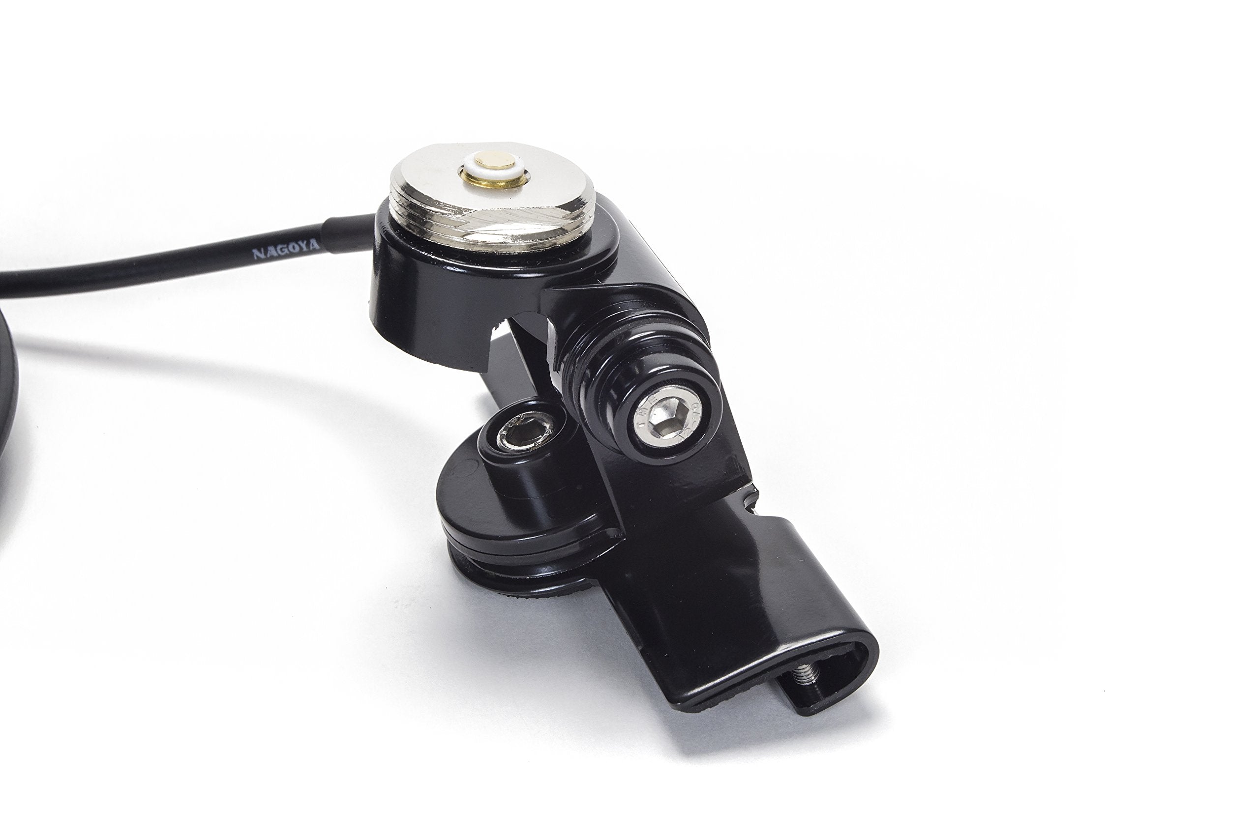 Nagoya Rb 700N Premium Nmo Lip Mount For Antennas   Multi Axis Adjustable, No Drill Installation For Trucks, Suvs, Cars   Includ