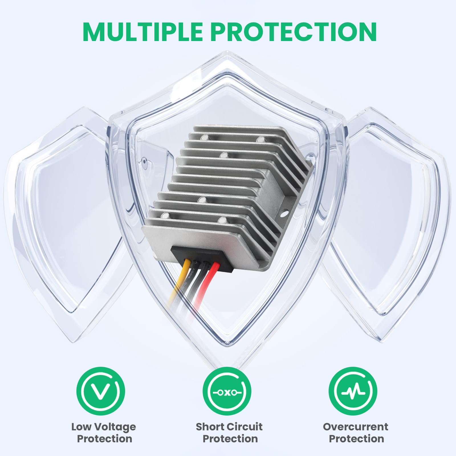 Mzhou Dc/Dc 24V Step Down To 12V 20A 240W Max Converter, Dc 24V To 12V Converter, Power Buck Regulator, Step Down Transformer Wi