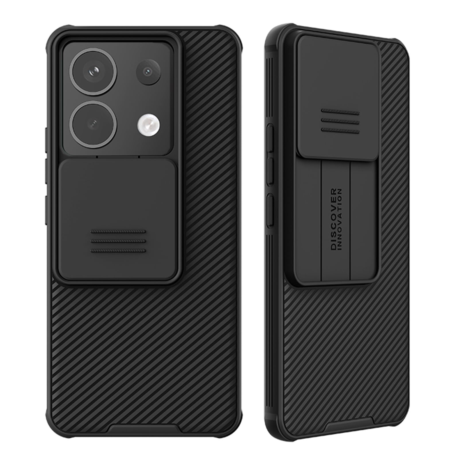 For Xiaomi Redmi Note 13 Pro/Poco X6 Case, Slim Case Protective Cover With Camera Protector Hard Pc Tpu Ultra Thin Anti Scratch 