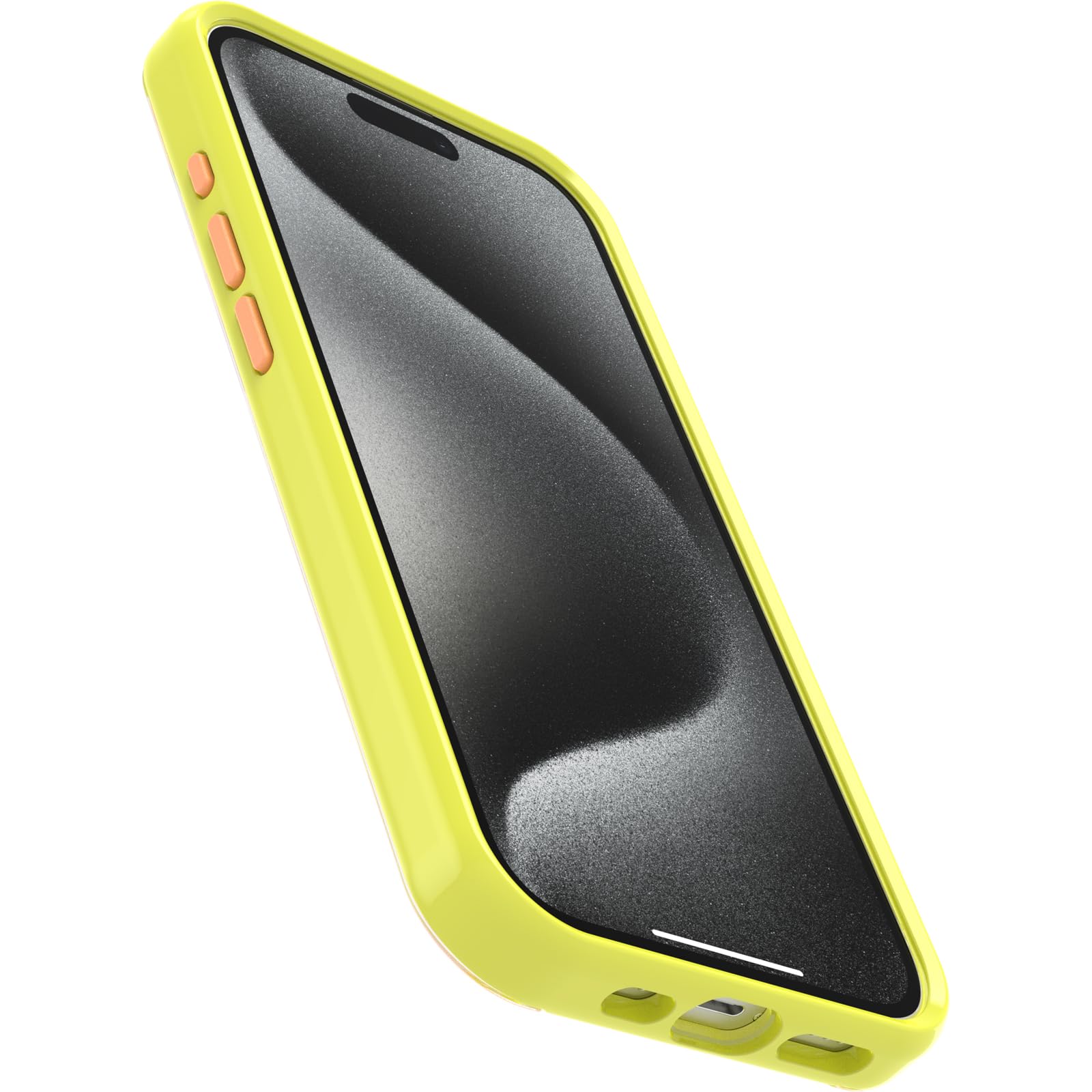 Otterbox Iphone 15 Pro (Only) Symmetry Series Clear Case   Whimsy Bloom (Yellow), Snaps To Magsafe, Ultra Sleek, Raised Edges Pr