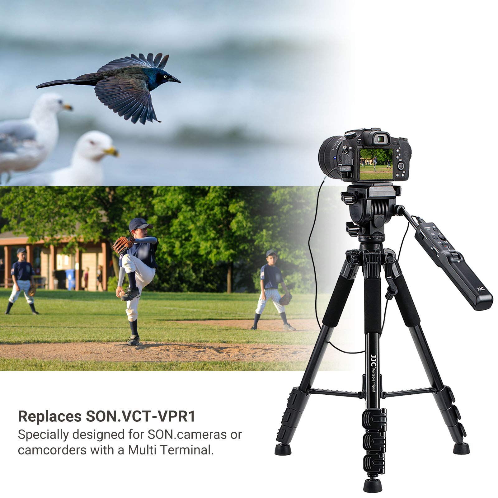 Camera Remote Control Tripod Rplac Vct Vpr1 For Sony A7R V A7Rv A7 Iv Iii Ii Zv 1 A6600 A6500 A6400 A6300 A6100 A6000 A1 A7Siii