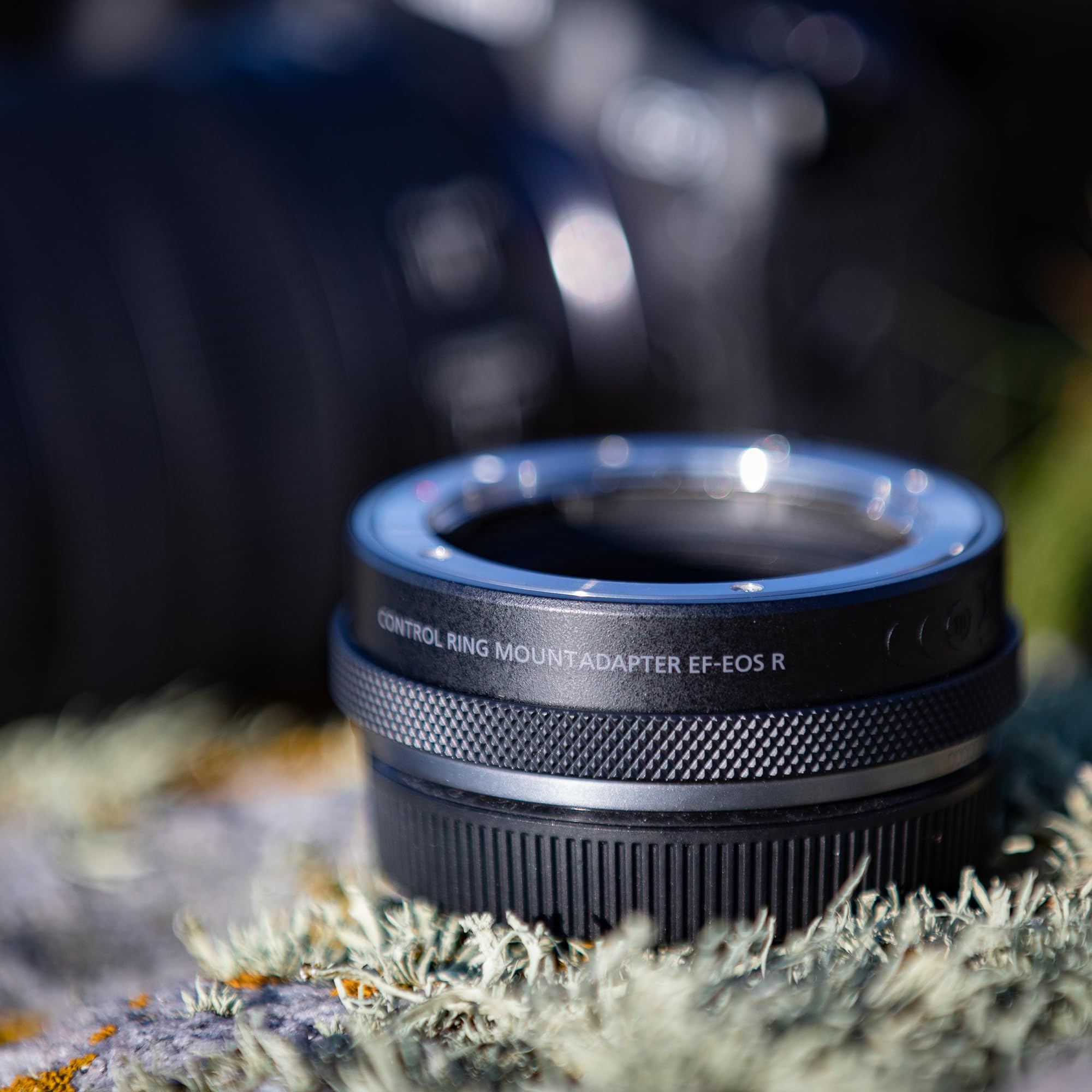 Canon Ef-Eos R Bayonet Adapter With Lens Control Ring