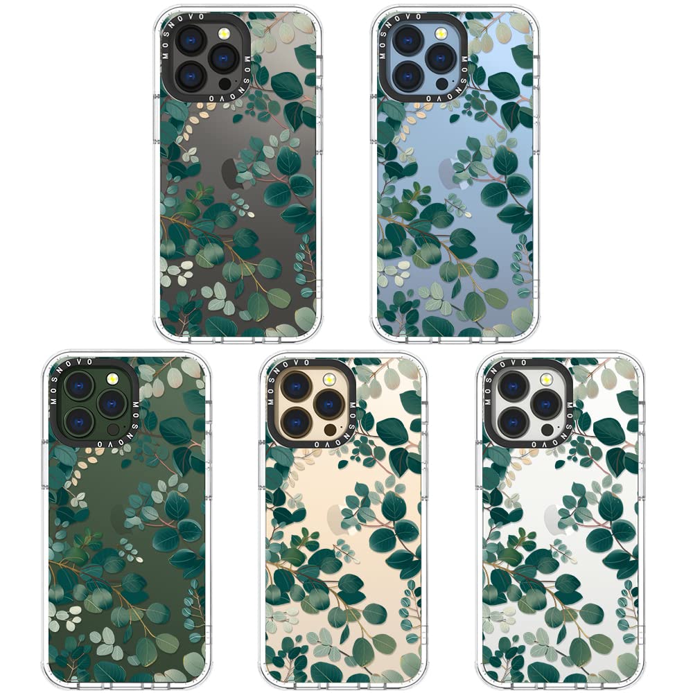 Mosnovo Case For Iphone 13 Pro, [Buffertech 6.6Ft Military-Grade Drop Protection] [Anti Peel Off Tech] Clear Tpu Bumper Phone Ca