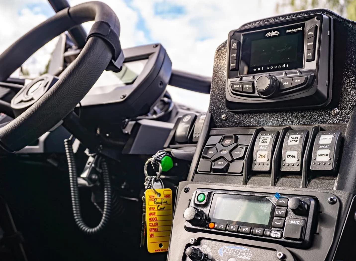 Utv Stereo Can Am X3 Upper Display Mount