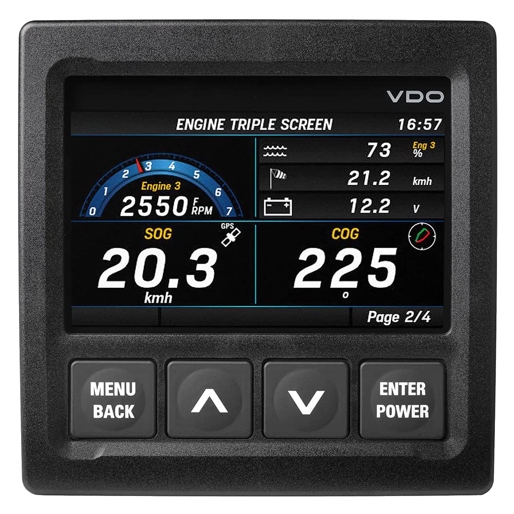 Veratron Oceanlink 4.3'' Nmea 2000 Tft Gateway - Black,WBEEAB07Q2HCG5D