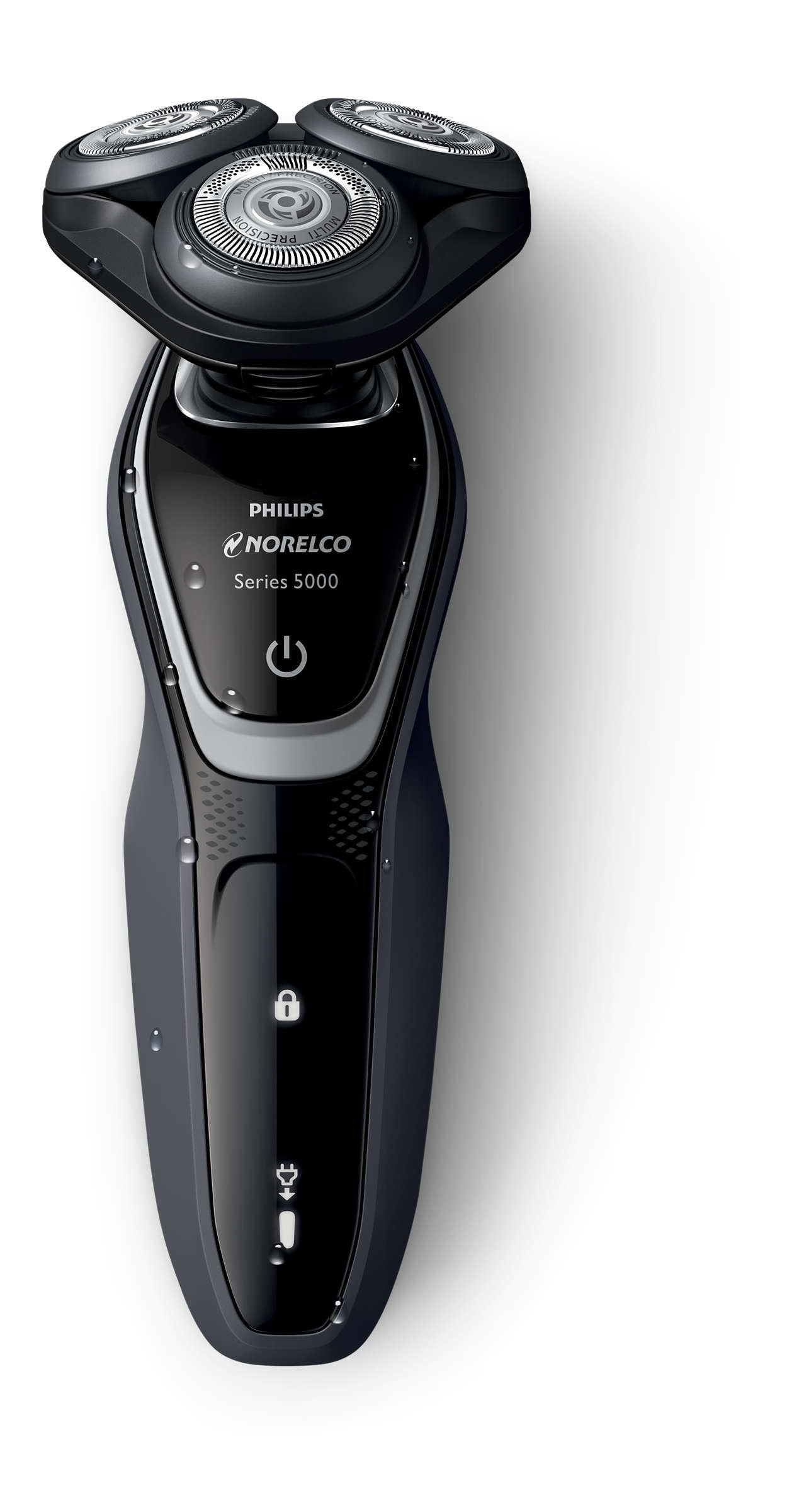 Philips Norelco Electric Shaver 5110 Wet & Dry, S5205/81, With Smartclick Precision Trimmer