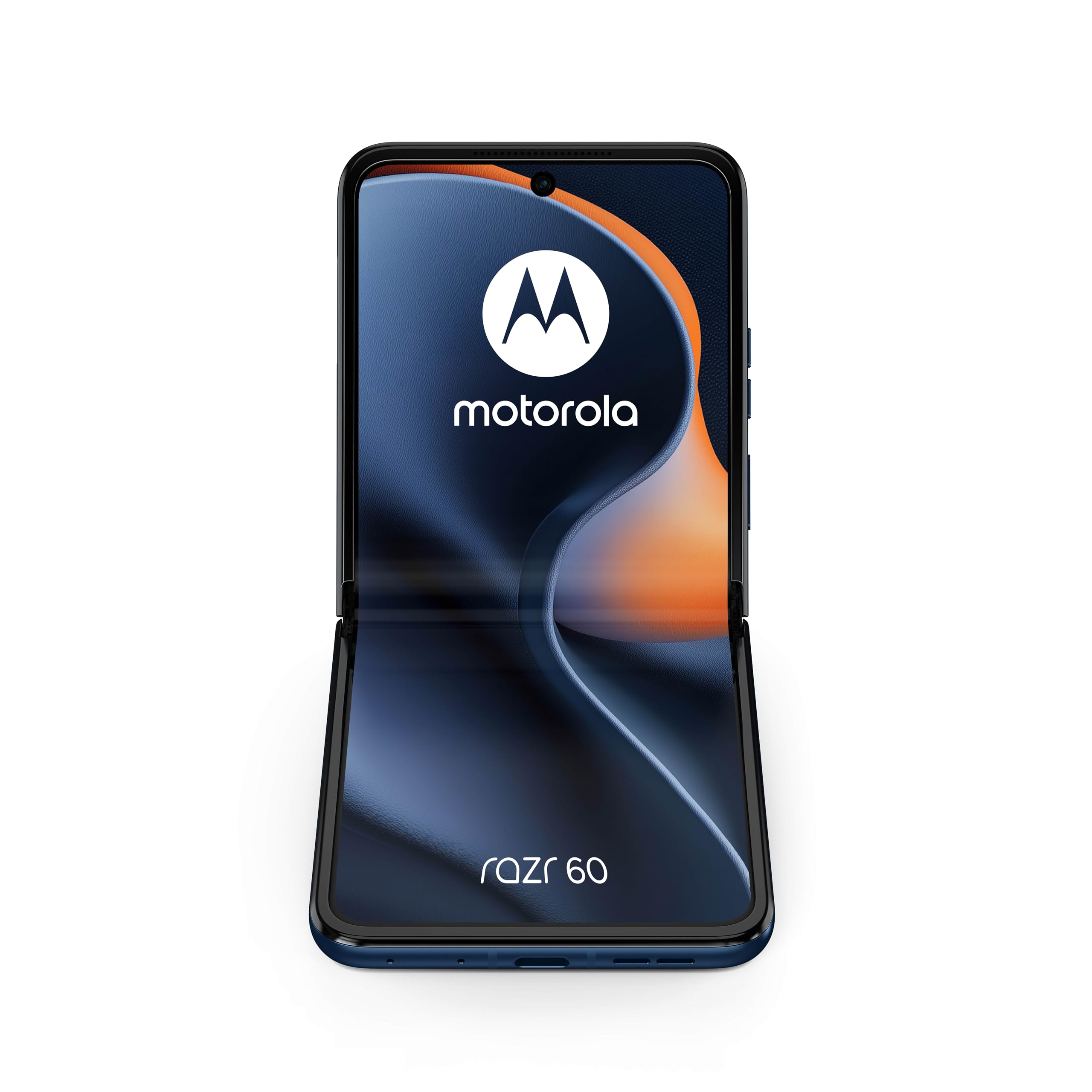 Motorola Razr 60 Dual-SIM 256GB ROM + 8GB RAM (GSM Only | No CDMA) Factory Unlocked 5G Smartphone (Pantone Gibraltar Sea) - Inte