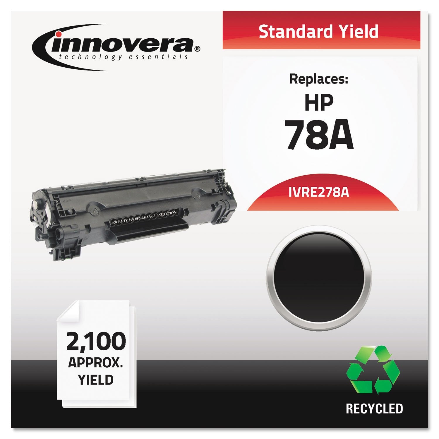 Innovera Ivre278A   Remanufactured Ce278A 78A Toner