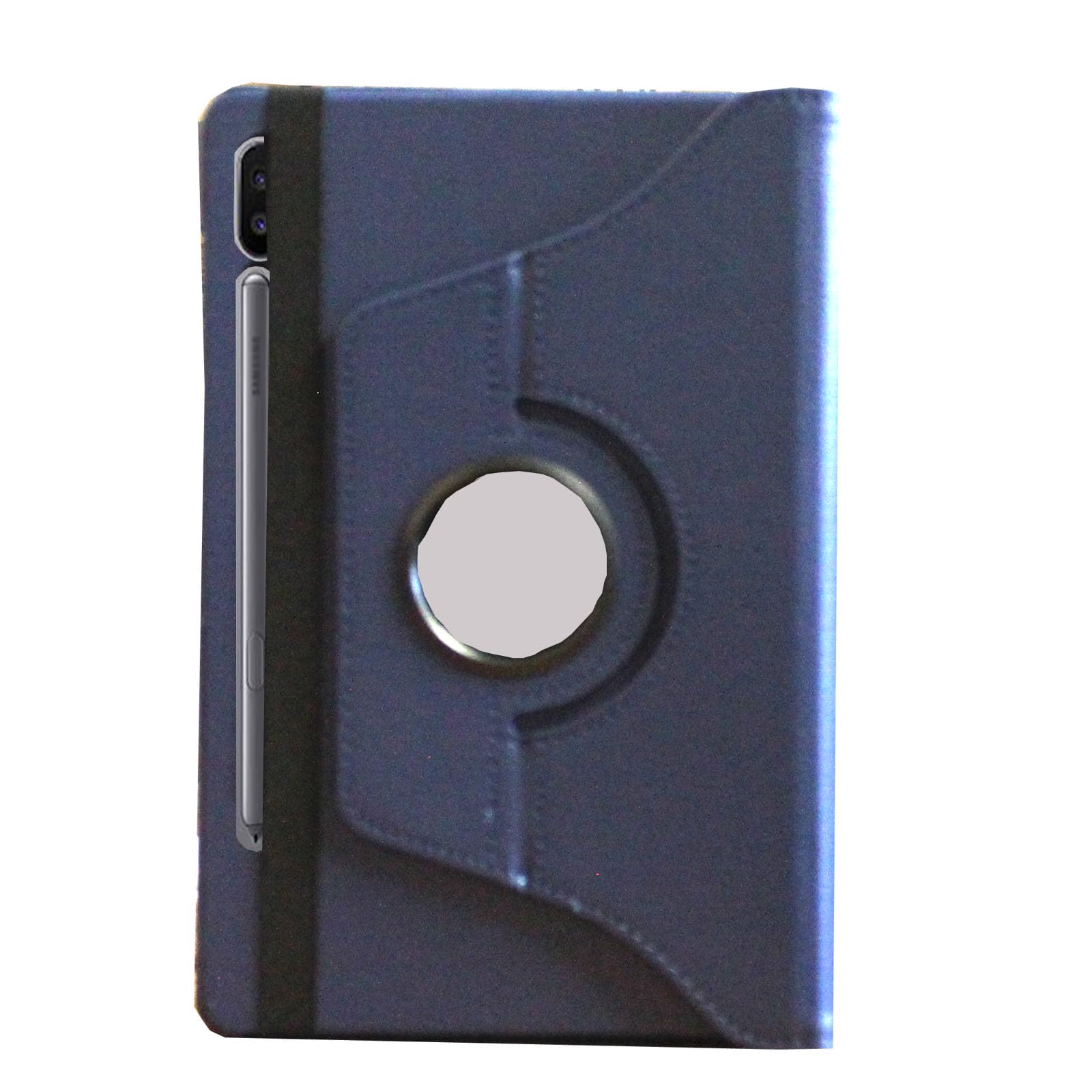 Jytrend Case For Galaxy Tab S8 (2022) / Tab S7 (2020) 11 Inch, Rotating Stand Cover For Model Sm T870 Sm T875 Sm T878U Sm X700 Sm X706 X706B X706U X706N, Navy Blue