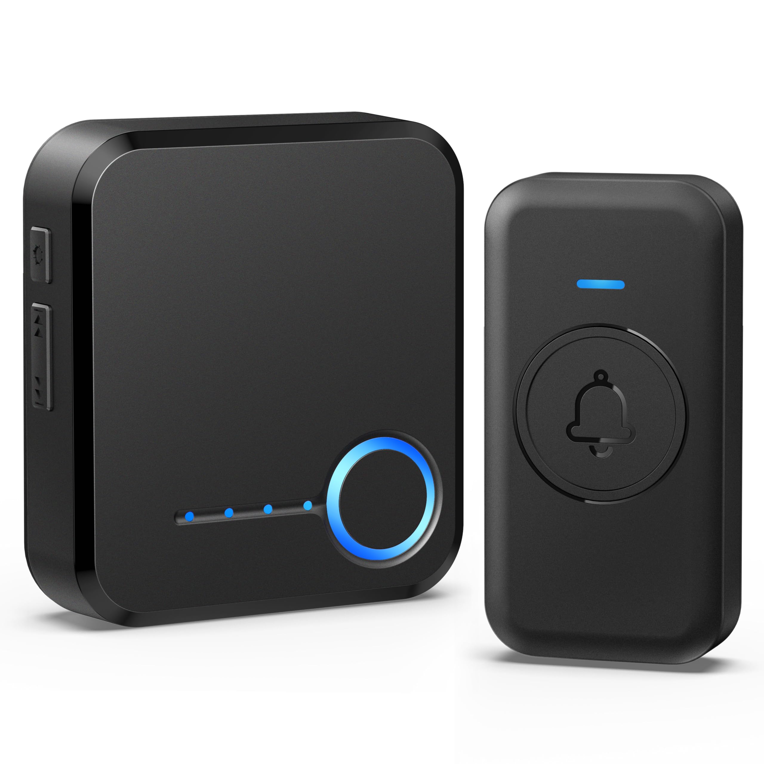 Fovksuc Wireless Doorbell, Waterproof Door Bell With 60 Chimes, 5 Levels Volume And Led Flash, 1000Ft Long Range Classroom Doorb