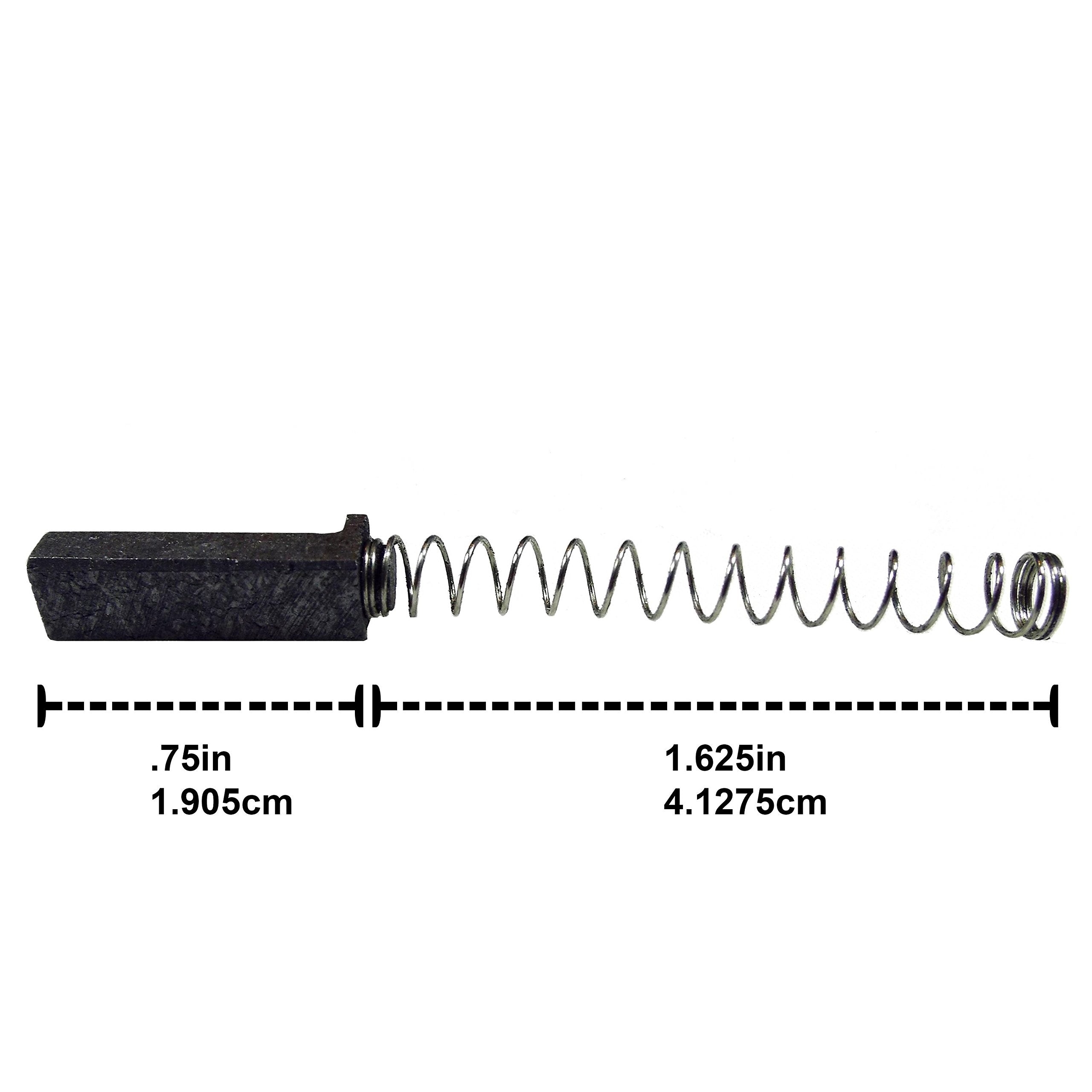 Univen Motor Carbon Brush And Spring Fits Kitchenaid Mixers Set Of 2