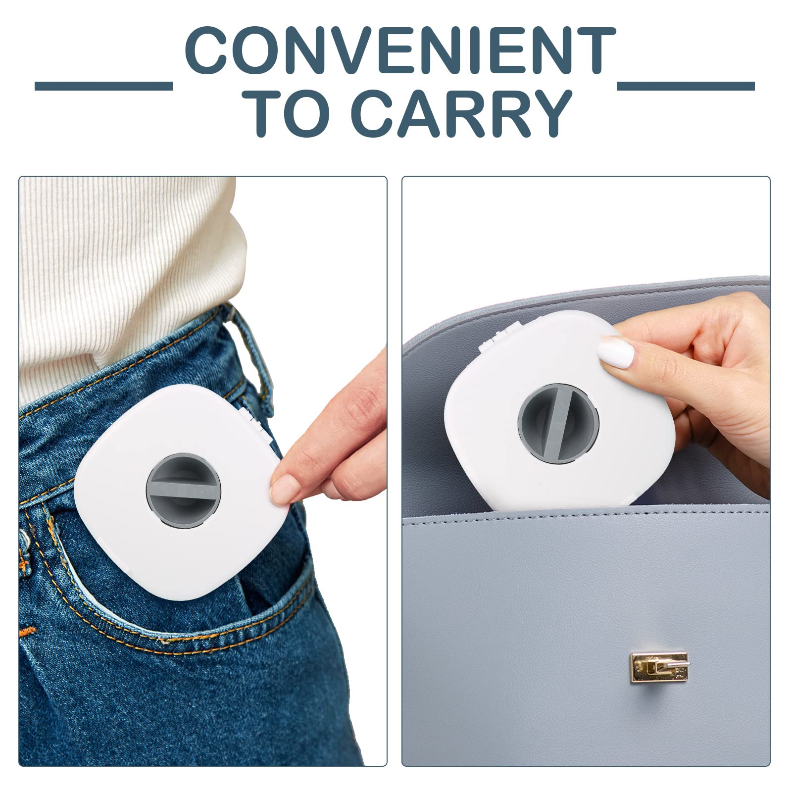 6 Pieces Retractable Cable Management Charging Cord Organizer Phone Cord Holder Retractable Cable Reels Small Winder Case For Us